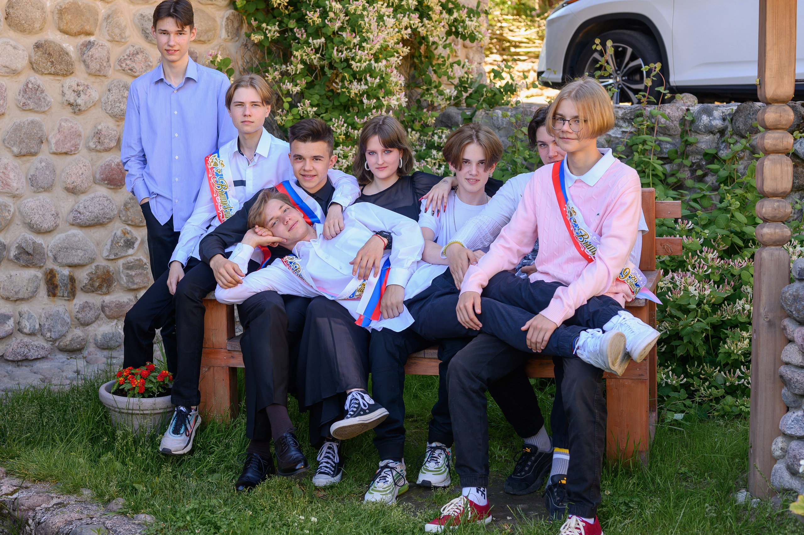 Школа, выпускной. Сестрорецк