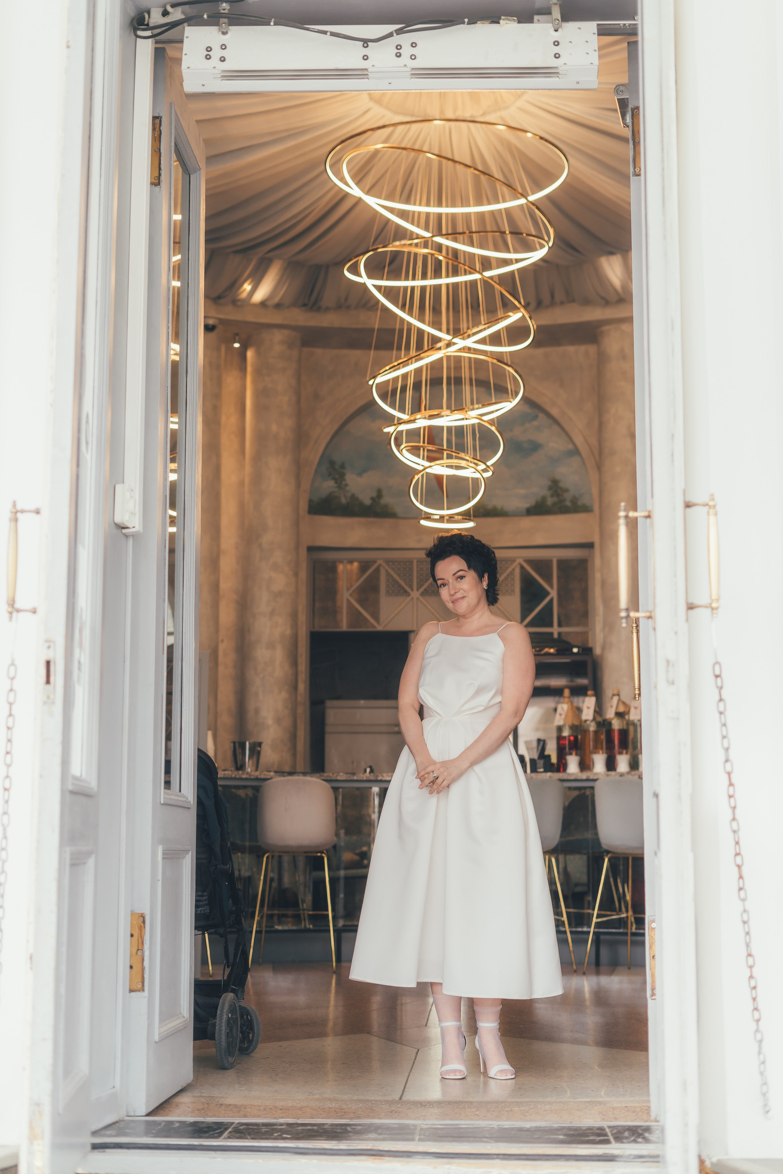 Ольга и Андрей, ЗАГС Железнодорожный, ВДНХ ресторан Московское небо. Наталья Дукалова фотограф Щелково Королев Пушкино Москва Балашиха