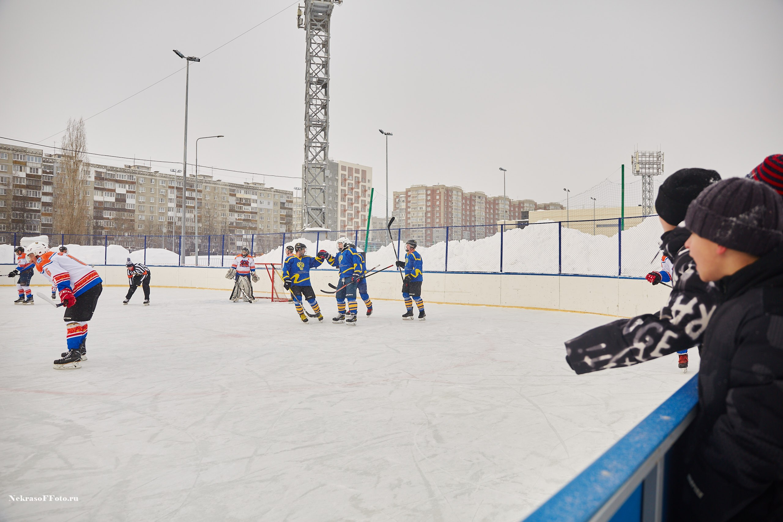 Турнир по хоккею «Русская классика» в рамках Офицерской хоккейной лиги. Спортивный фотограф Некрасов Денис