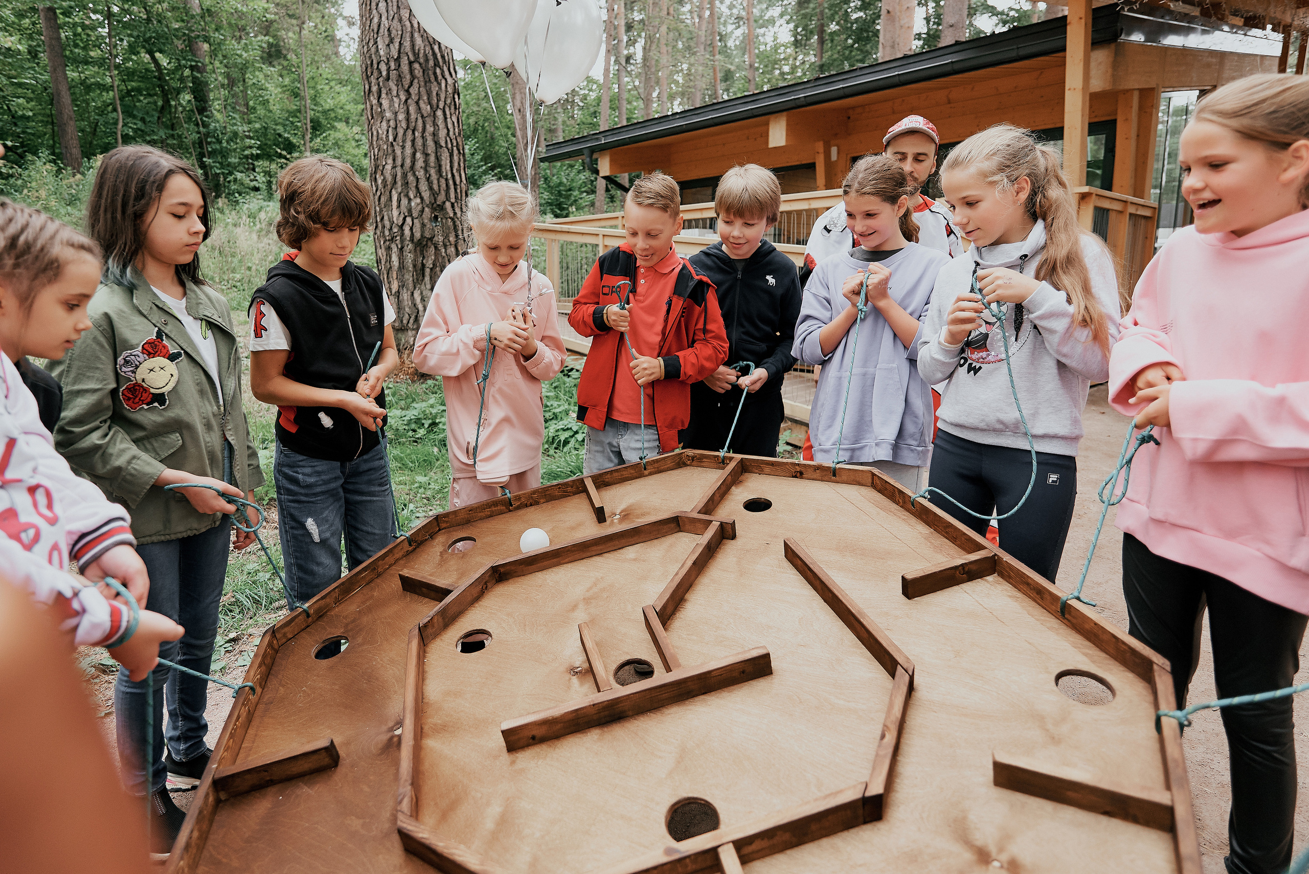 Дарья Мороз и Константин Богомолов, день рождения дочки в экстрим парке. ФОТОГРАФ Кристина Павлова | МОСКВА