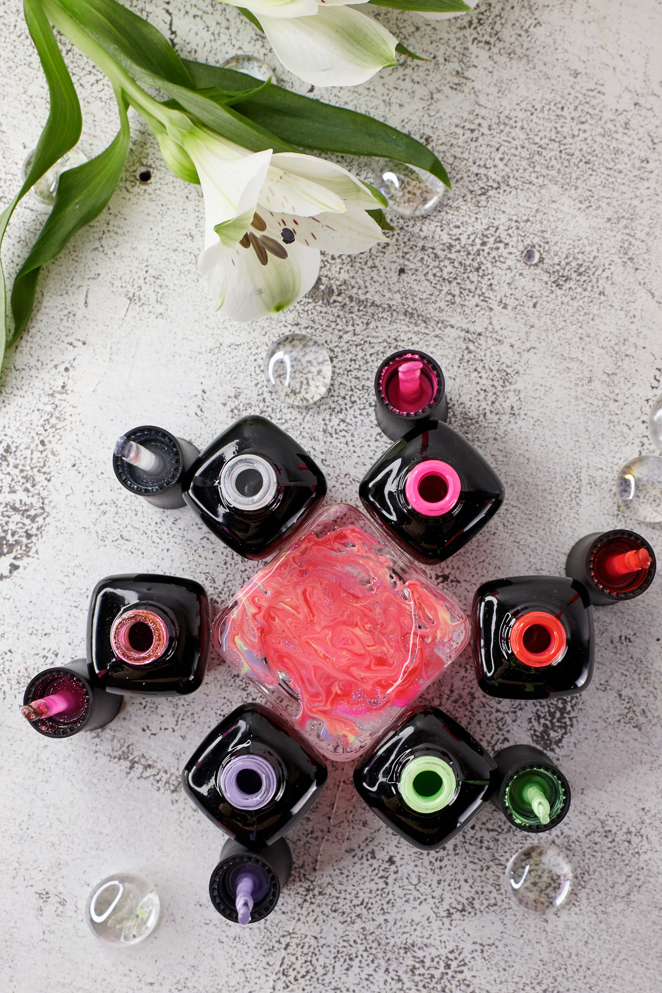 Коллекция гель-лаков. ФОТОГРАФ Кристина Павлова | МОСКВА