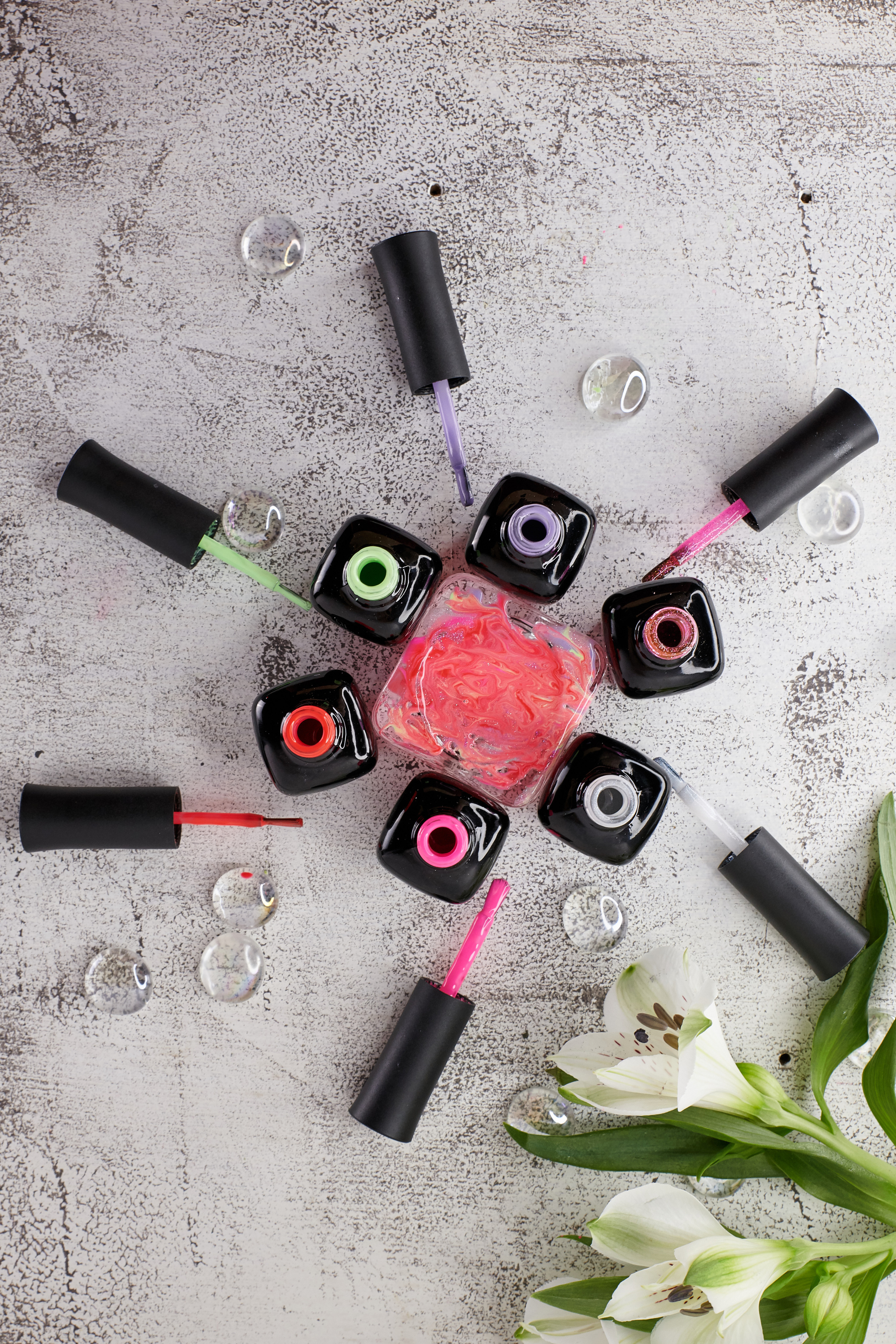 Коллекция гель-лаков. ФОТОГРАФ Кристина Павлова | МОСКВА