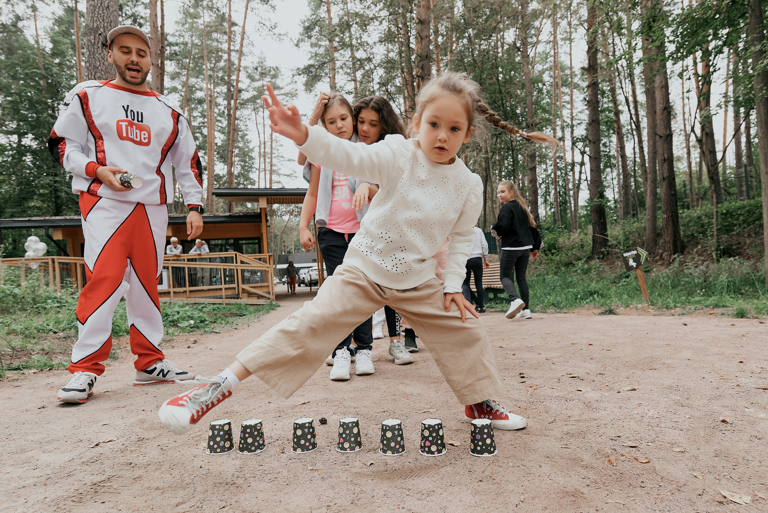 Дарья Мороз и Константин Богомолов, день рождения дочки в экстрим парке. ФОТОГРАФ Кристина Павлова | МОСКВА