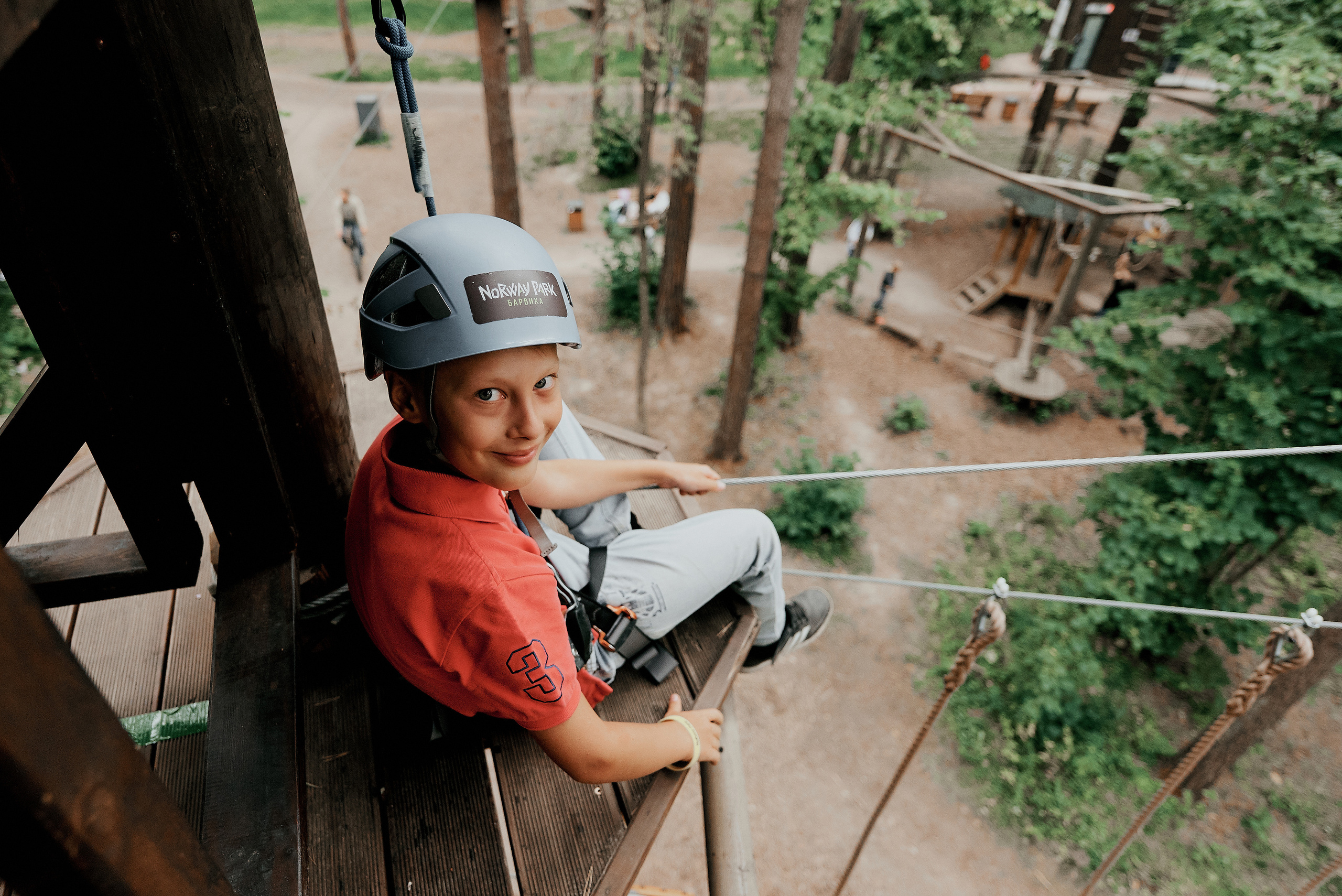 Дарья Мороз и Константин Богомолов, день рождения дочки в экстрим парке. ФОТОГРАФ Кристина Павлова | МОСКВА
