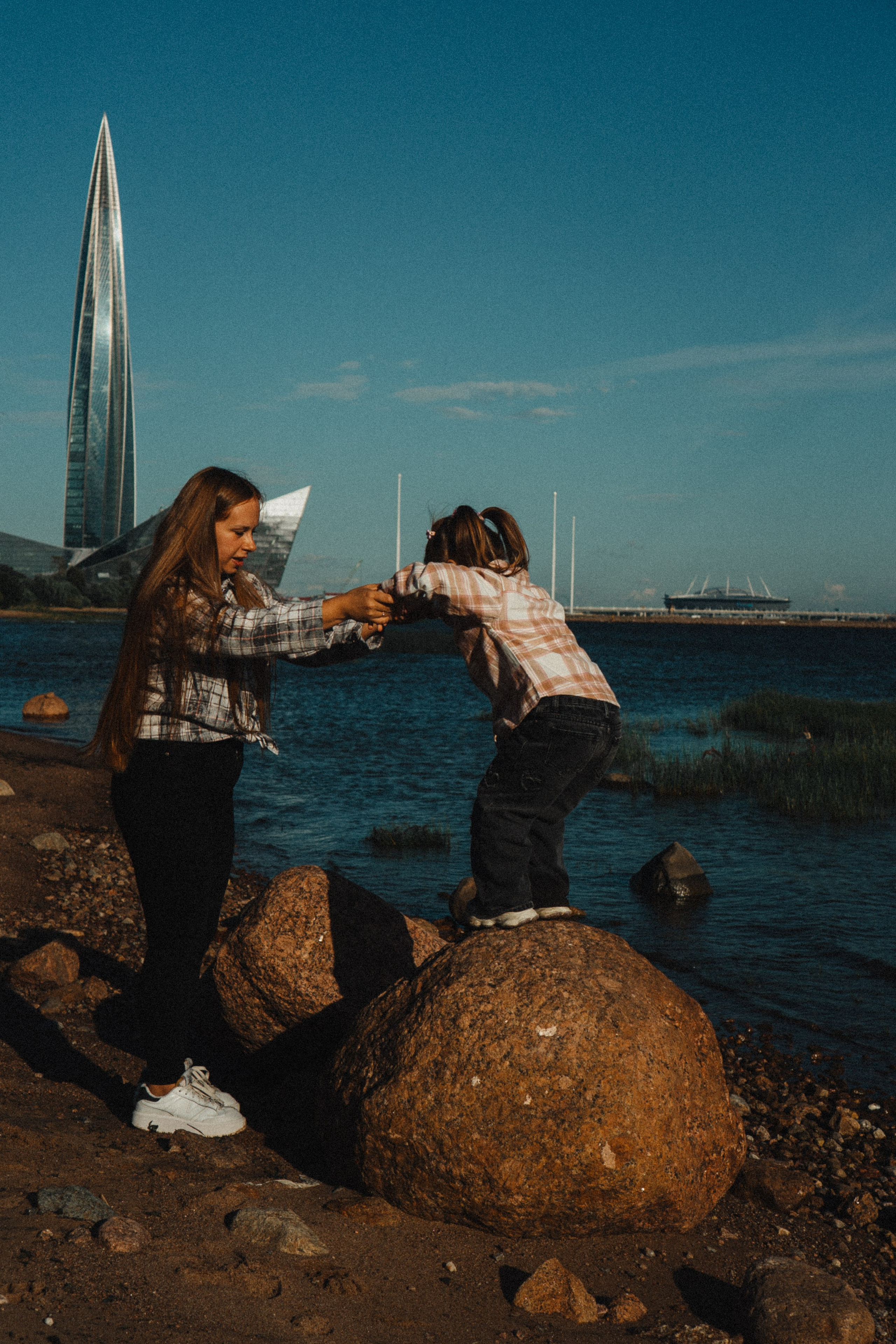 МАМА И ДОЧКА НА ФИНСКОМ ЗАЛИВЕ. Профессиональный фотограф, Санкт-Петербург — Виктория Богомолова