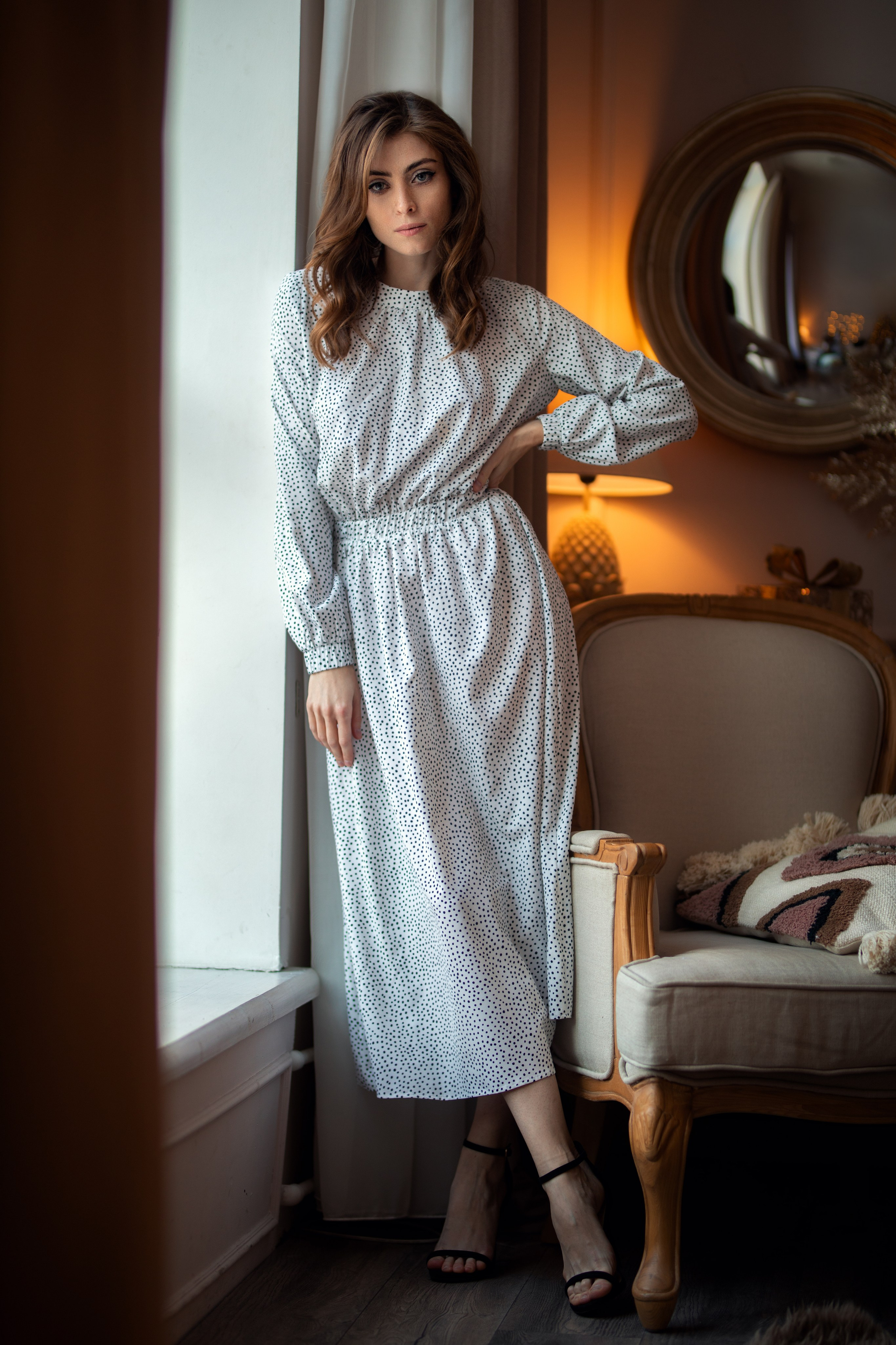 Новогодний фотосет в интерьерной студии с Надеждой в формате для «себя»