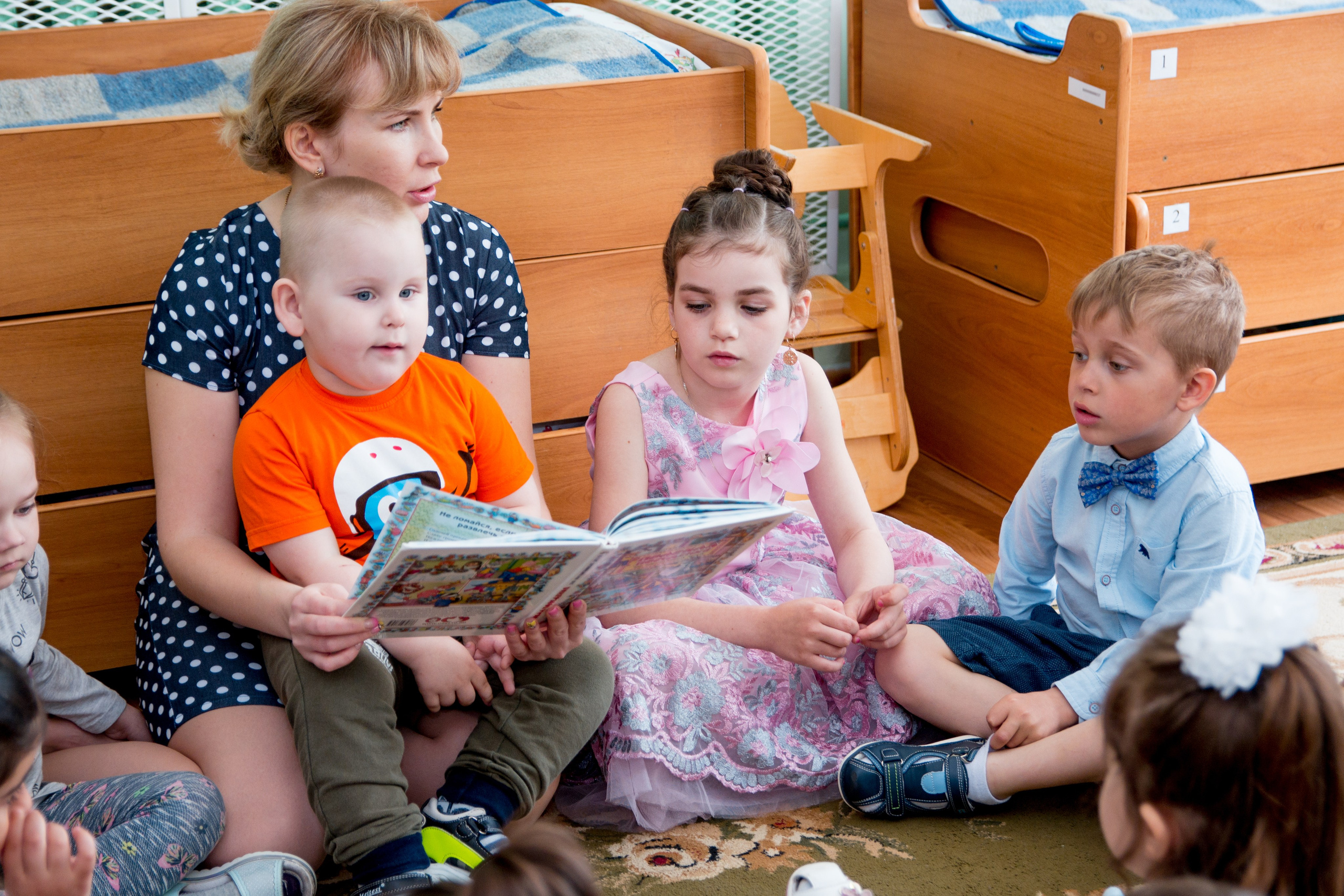 Съемки жизни в детском саду. Выпускные альбомы в Обнинске