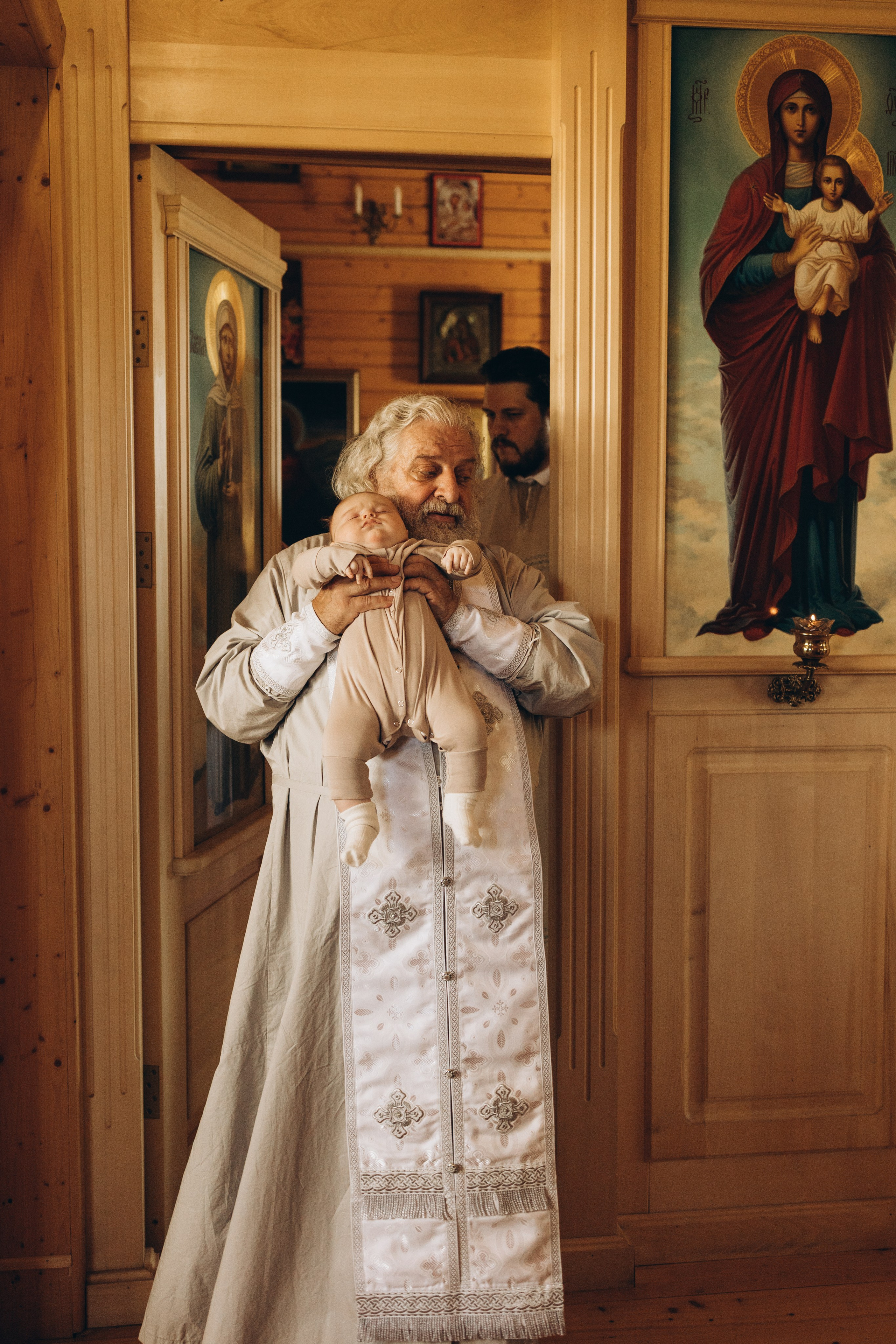Крещение Егора. Семейный фотограф в Москве Виктория Ястребинская