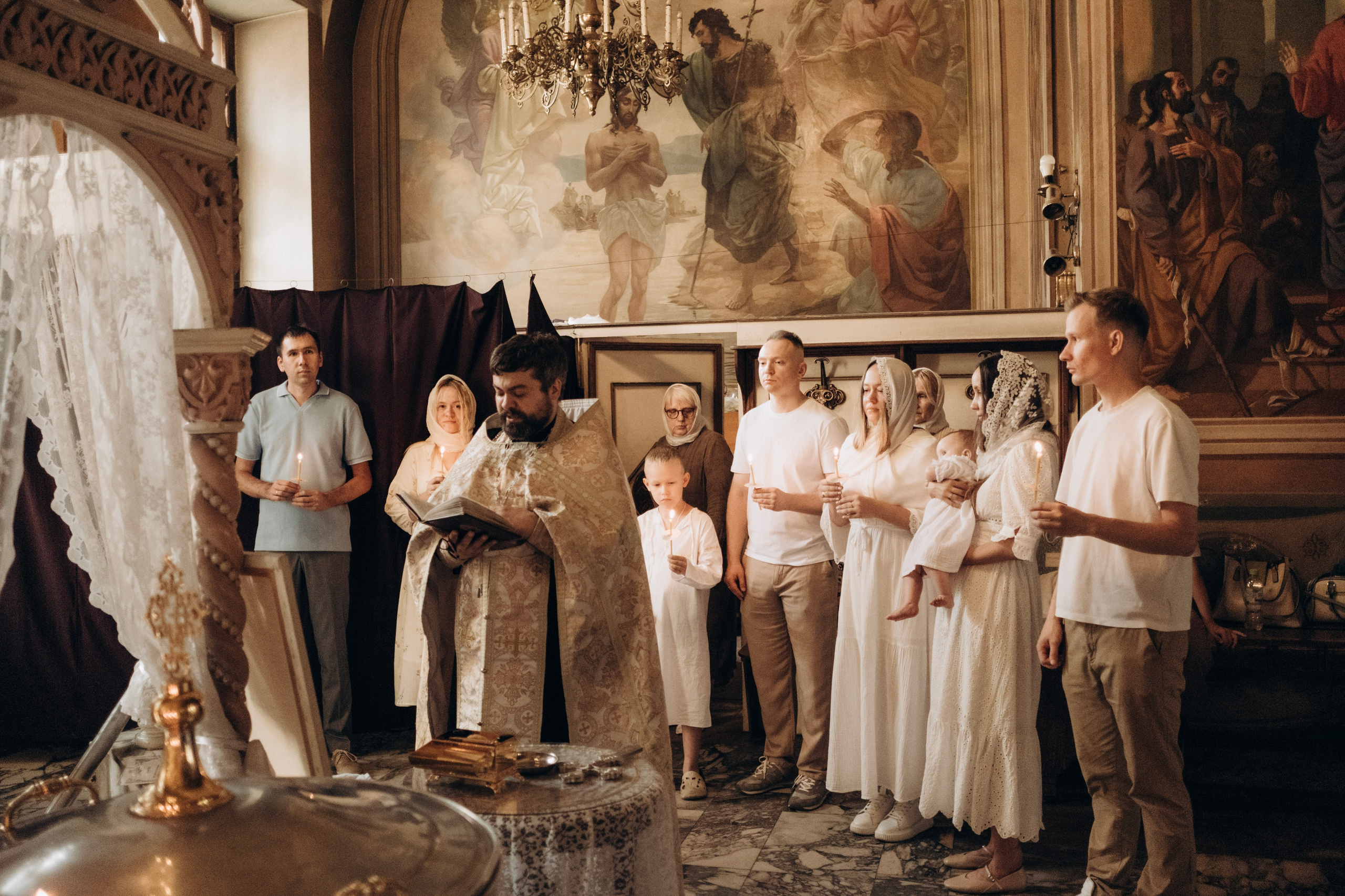 Крещение Александры. Главная