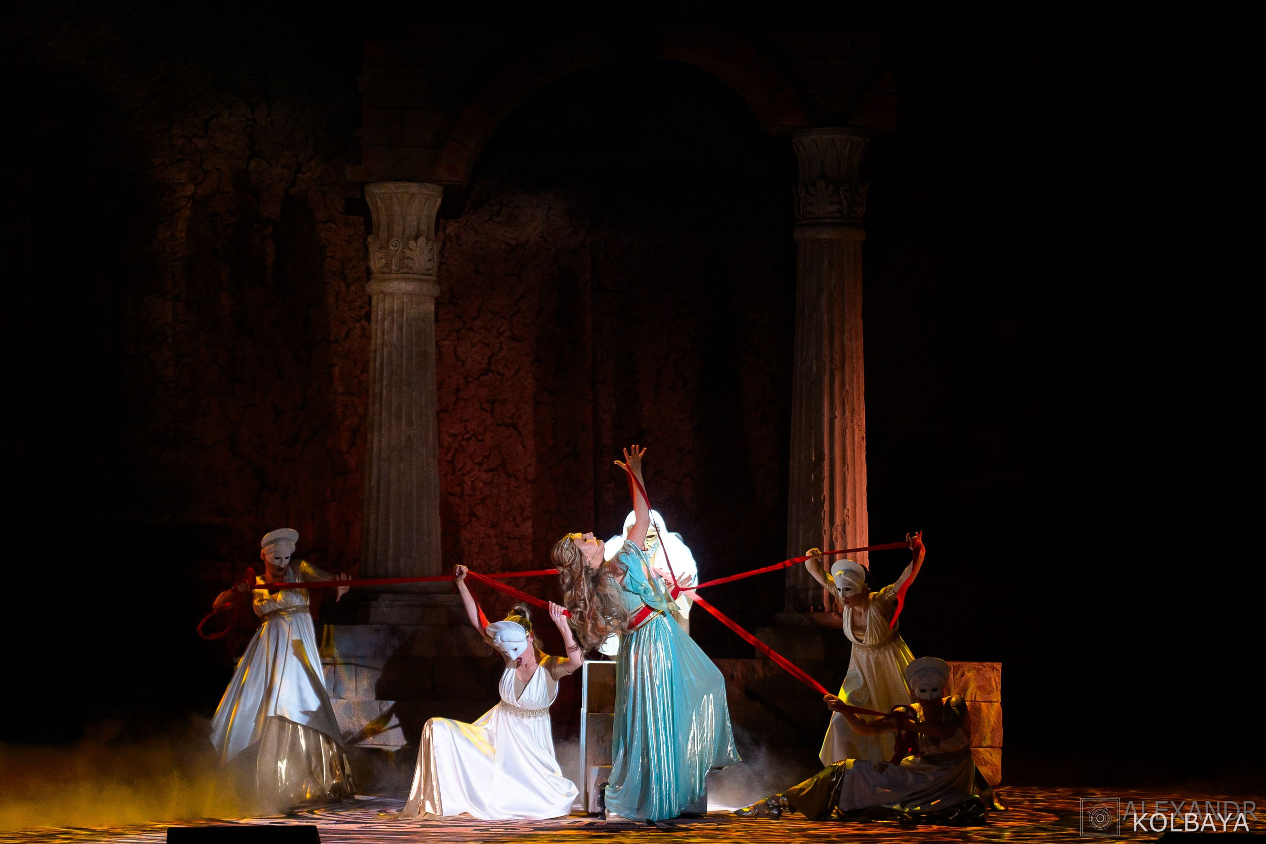 Фоторепортаж со спектакля Гладиатор в Театре Терезы Дуровой. Концертный и театральный репортажный фотограф в Москве Александр Колбая