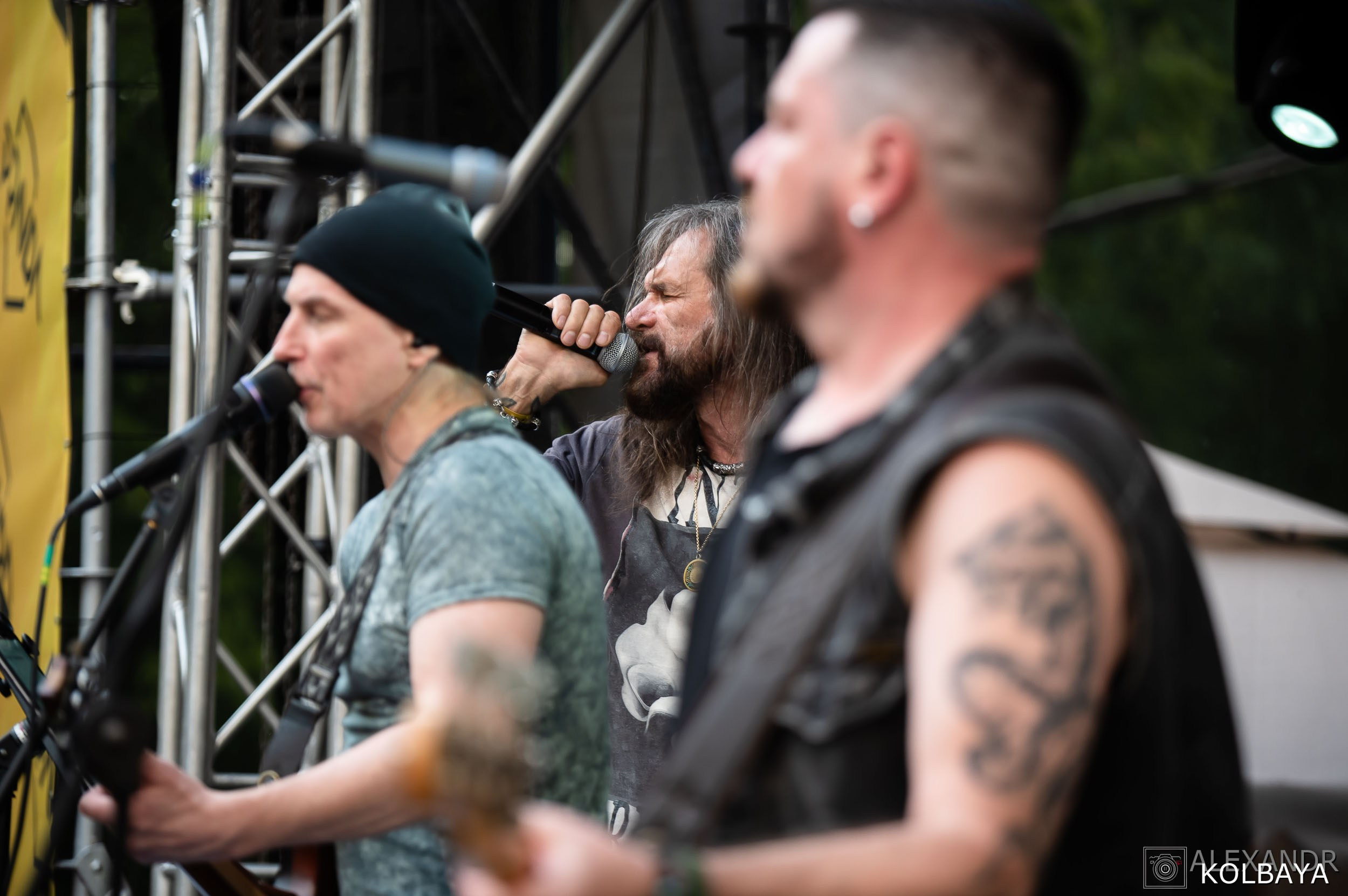 Фоторепортаж с мэшап концерта группы Черный Обелиск 4 июля 2024 года. Концертный и театральный репортажный фотограф в Москве Александр Колбая
