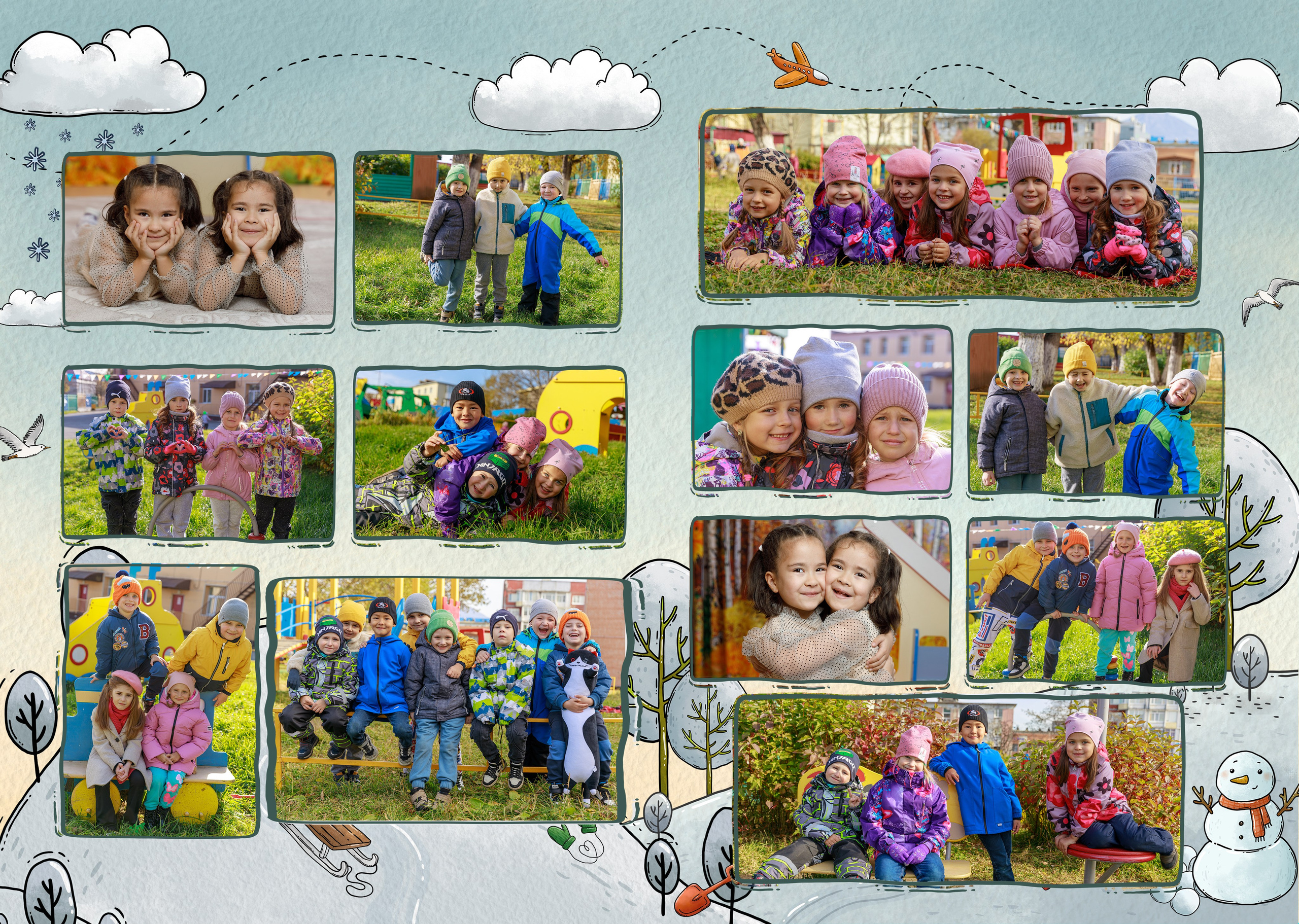 Детские сады. Авето фото. Выпускные альбомы Камчатка