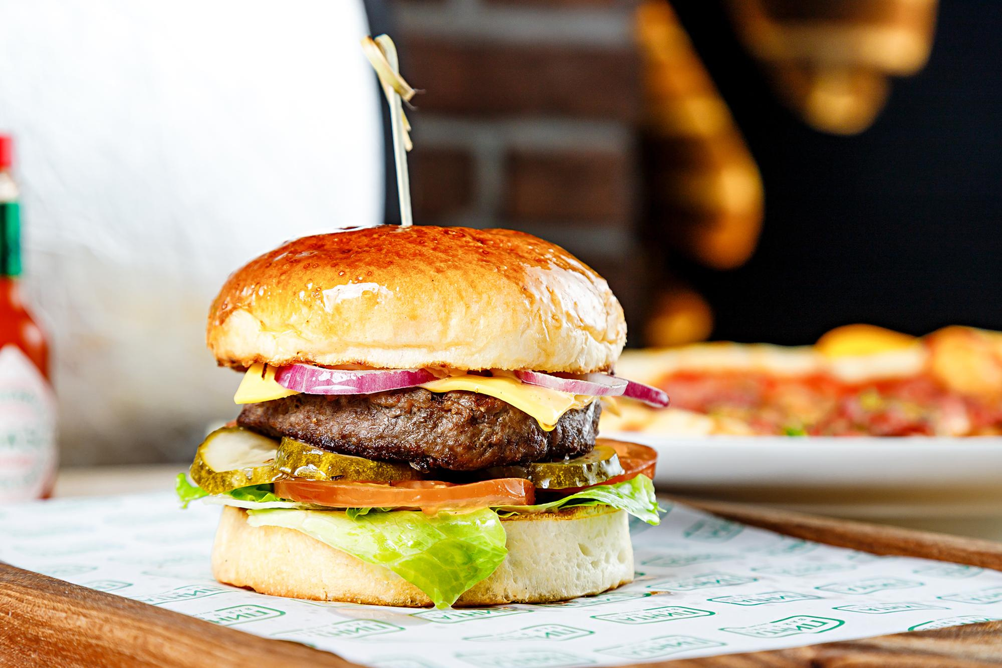 Бургер съёмка