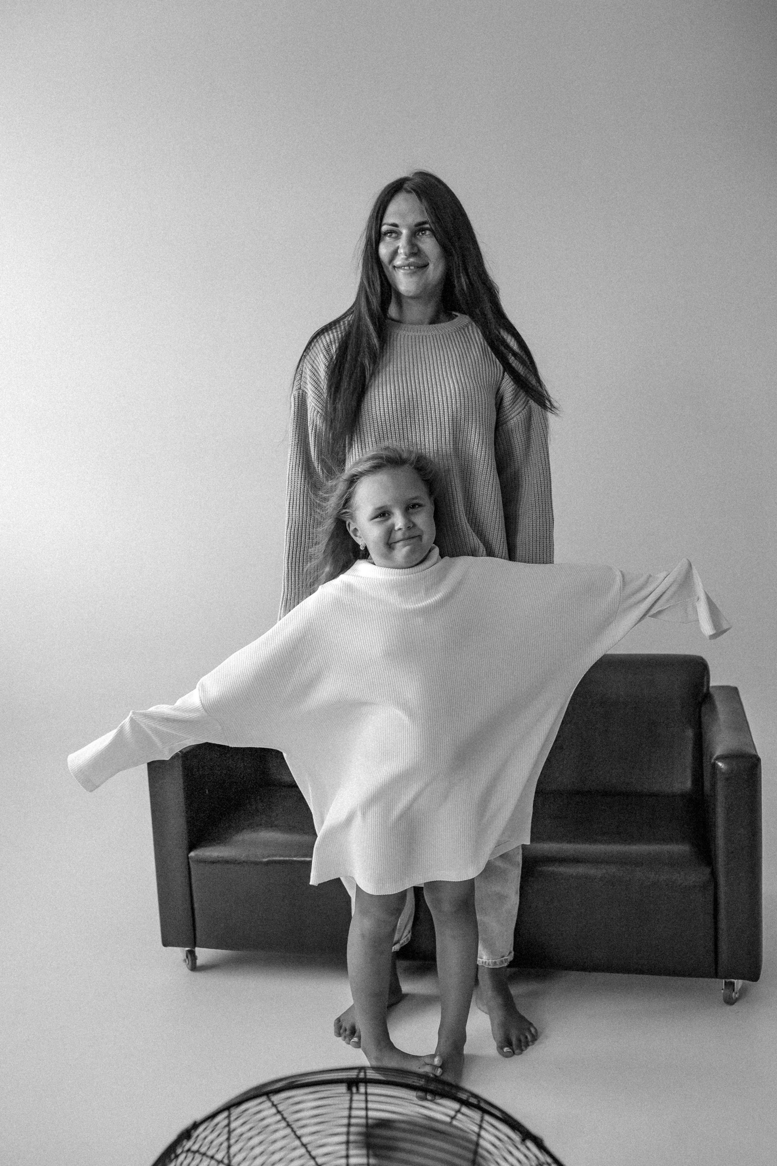 Есения и мама. Семейный фотограф Губкин/Старый Оскол