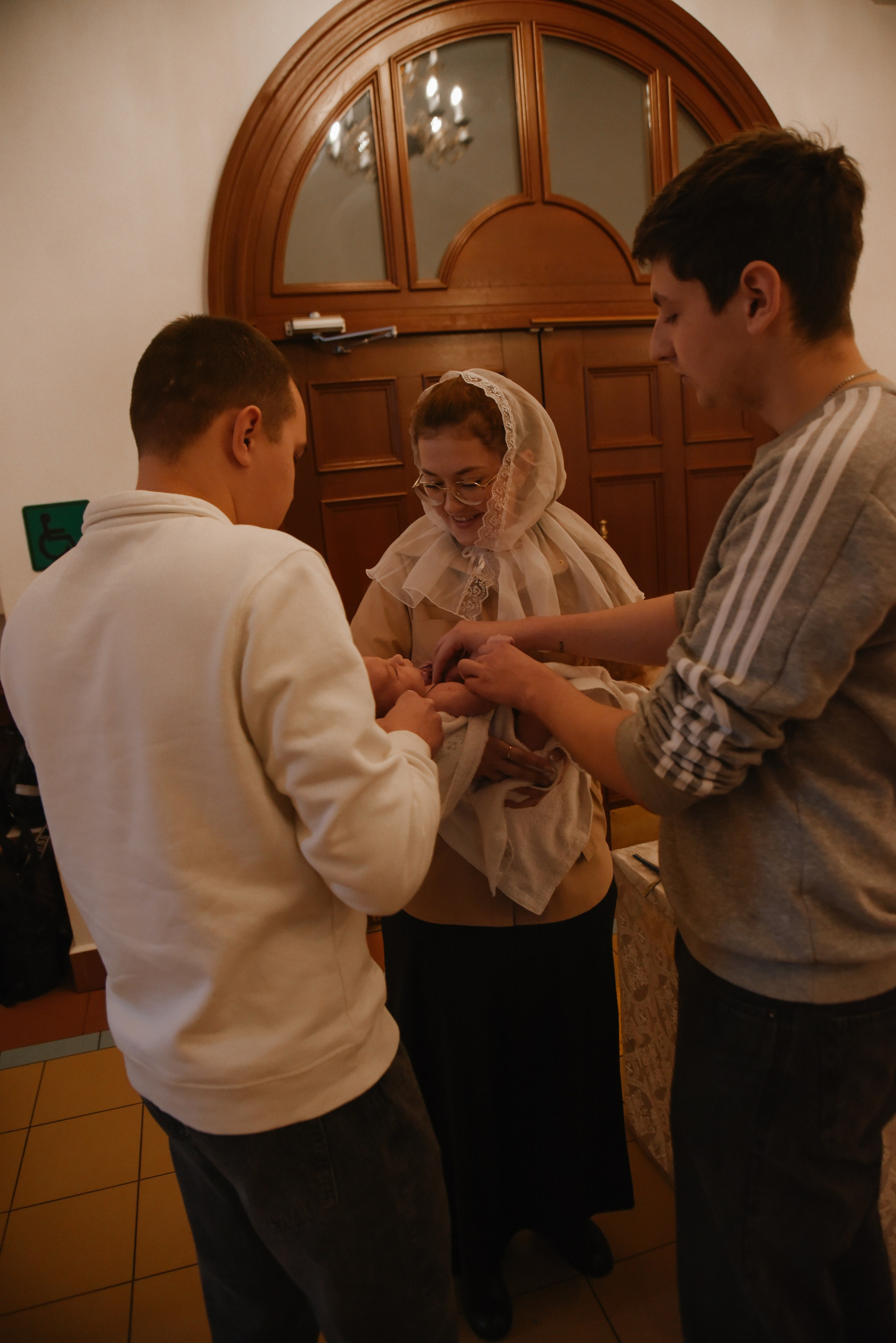 Крещение Мирона. Фотограф Лола Волна, город Москва