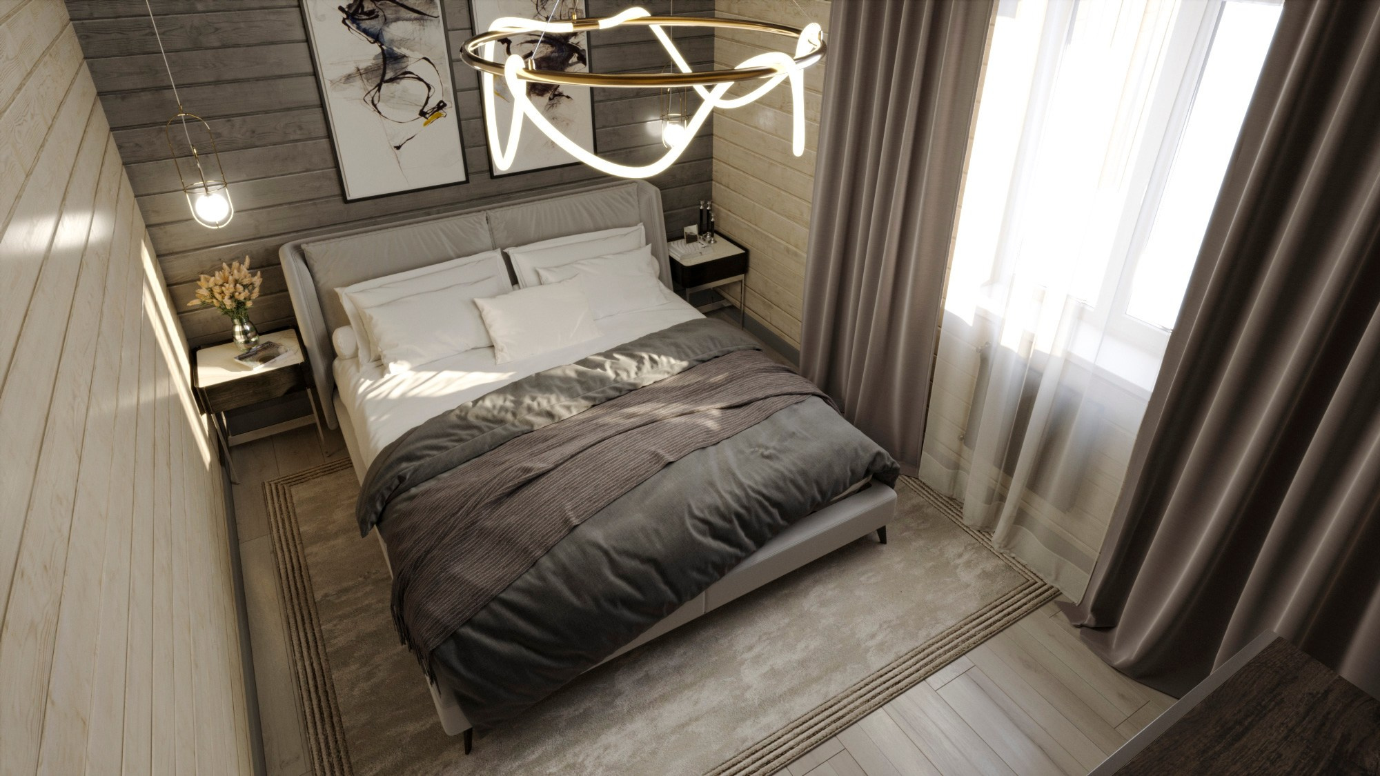 Дом 132 м² с мансардой. Дизайн для каждого