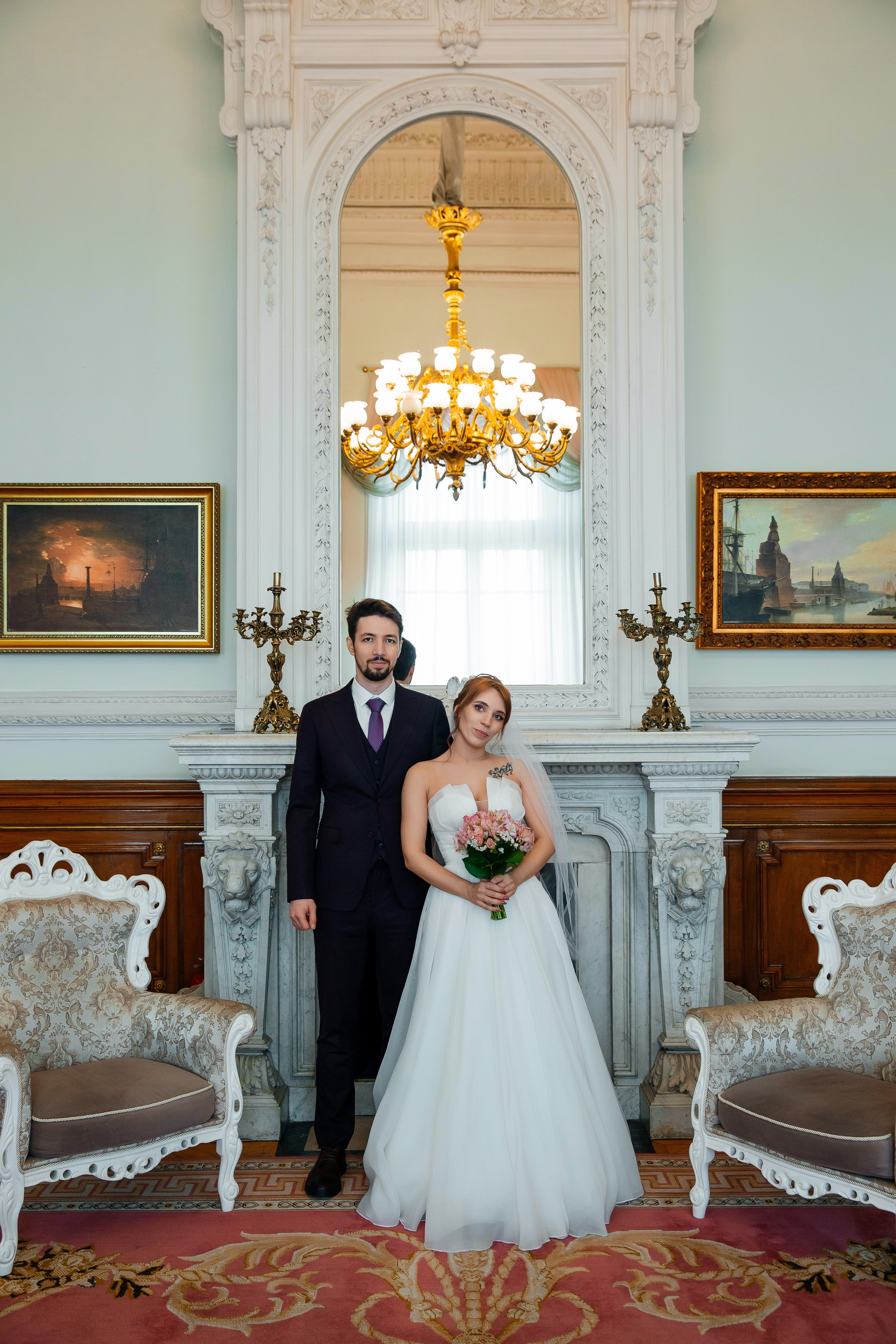 Первый ЗАГС и Фотосессия на Витебском в апреле. Свадебный фотограф в Санкт-Петербурге Вика Стукачева