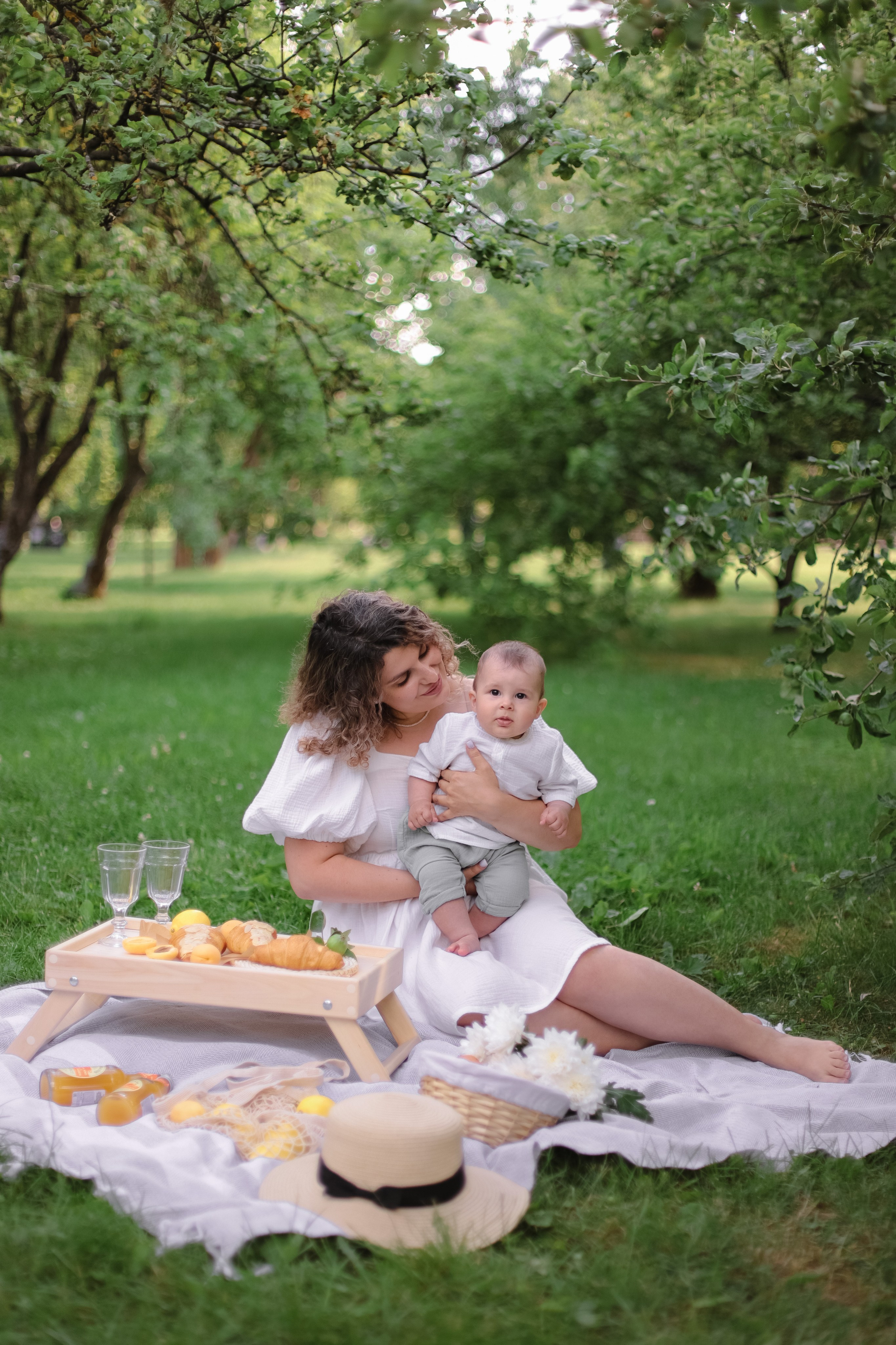 Пикник: Саша, Алёна, Прохор и Миша. Свадебный, семейный и детский фотограф в Люберцах Зайцева Анастасия