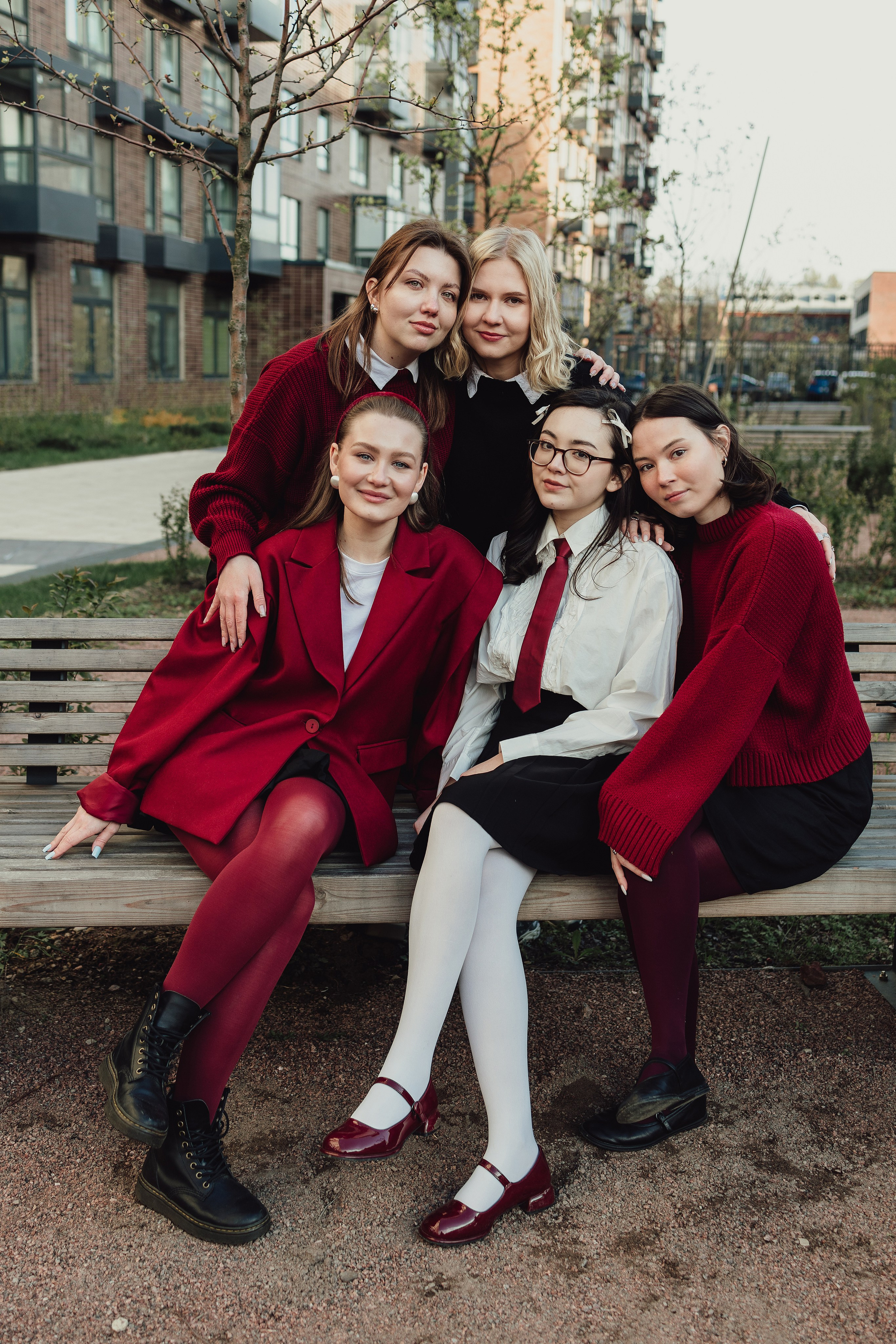 Пять подруг. Фотограф Санкт-Петербург