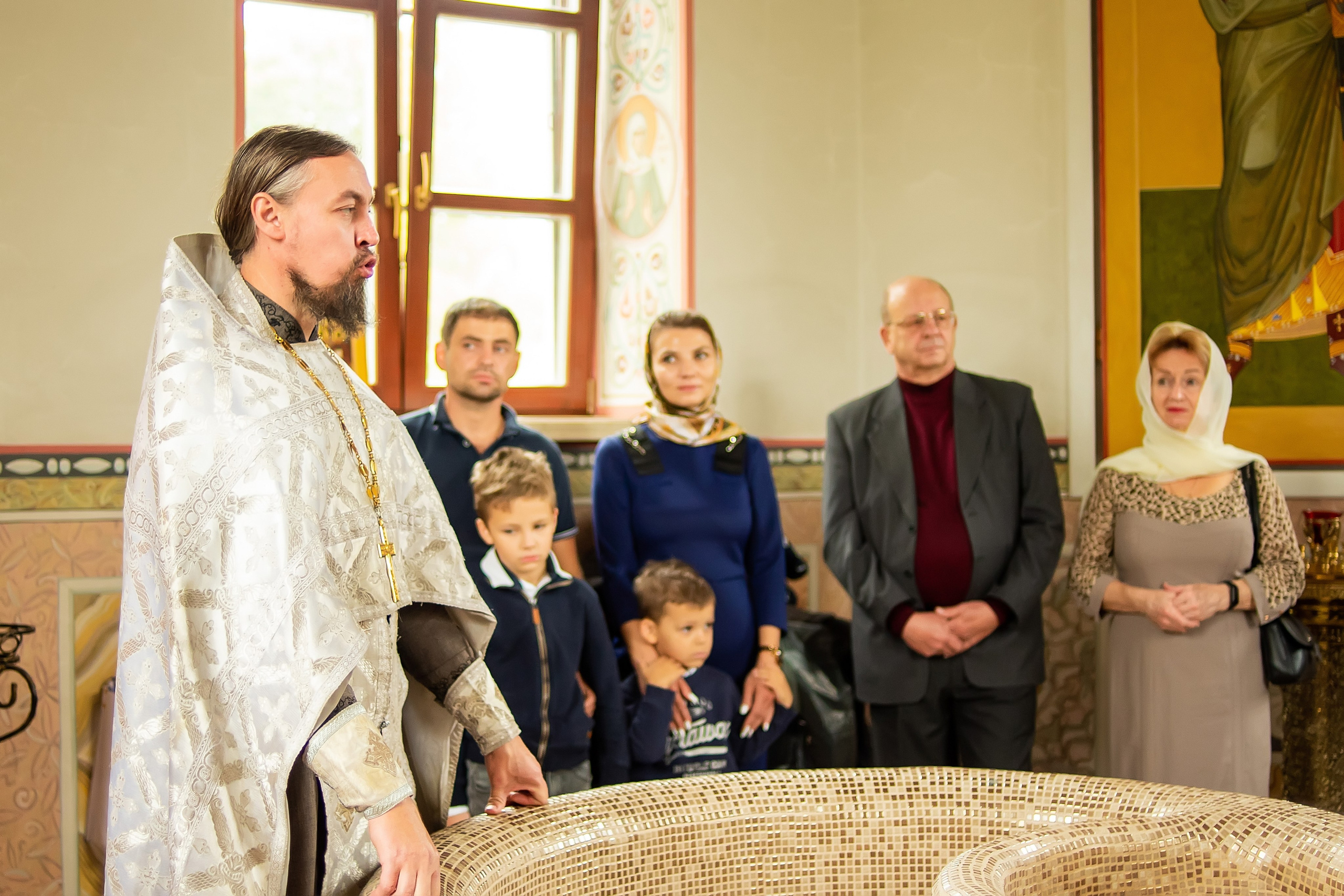 Крещение Владислава. Фотограф Юлия Попова