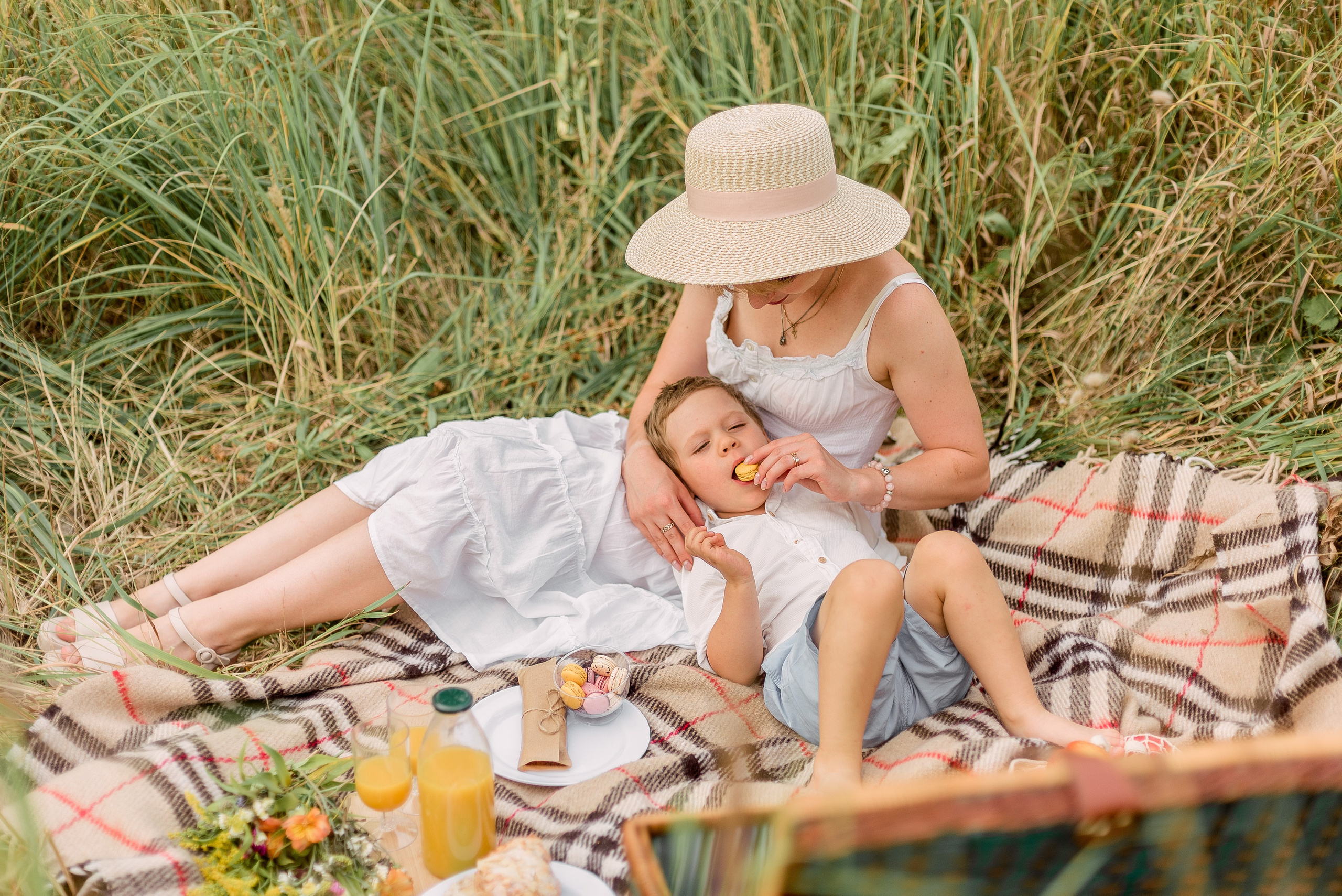 В поле. Фотограф Юлия Попова