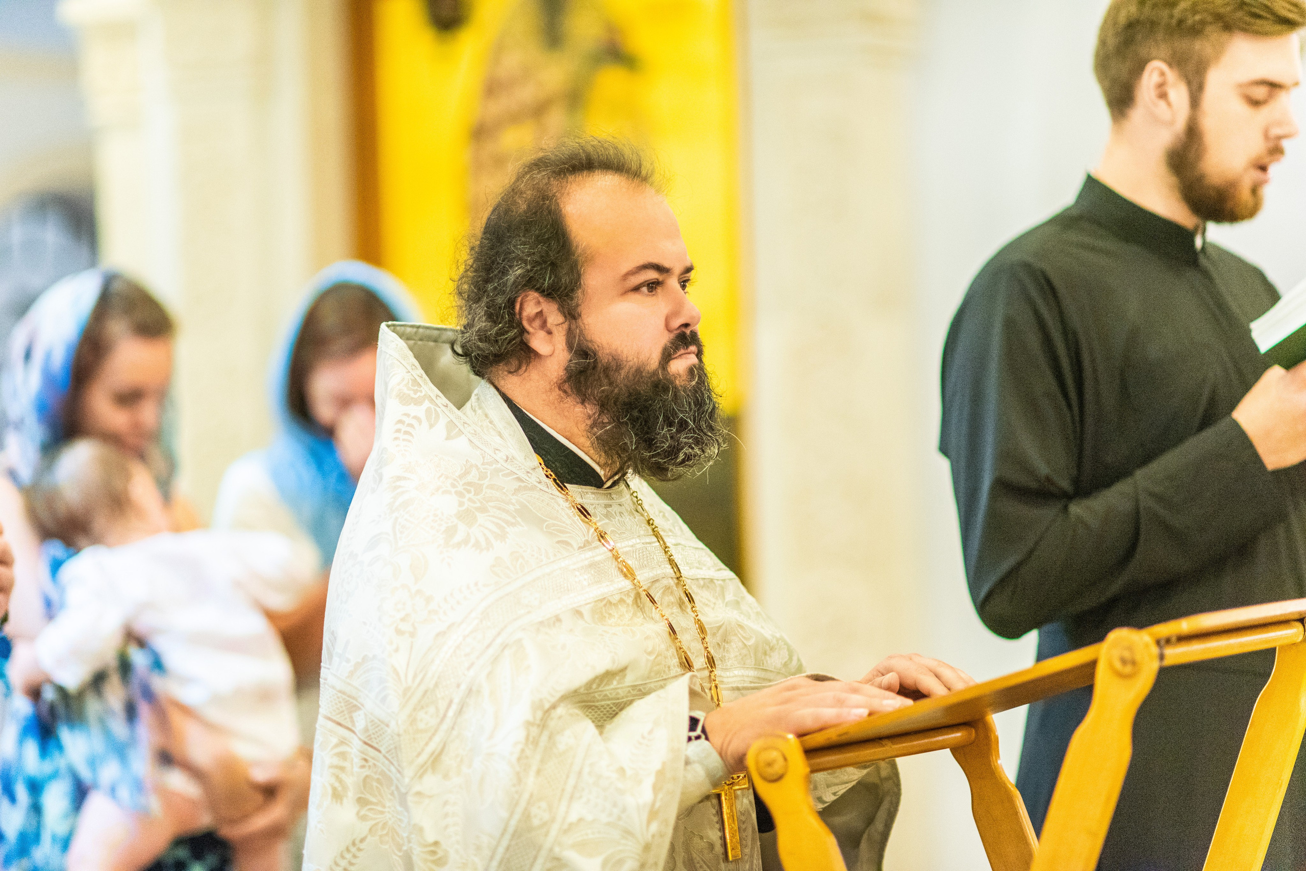 Крещении Ксении. Фотограф Юлия Попова