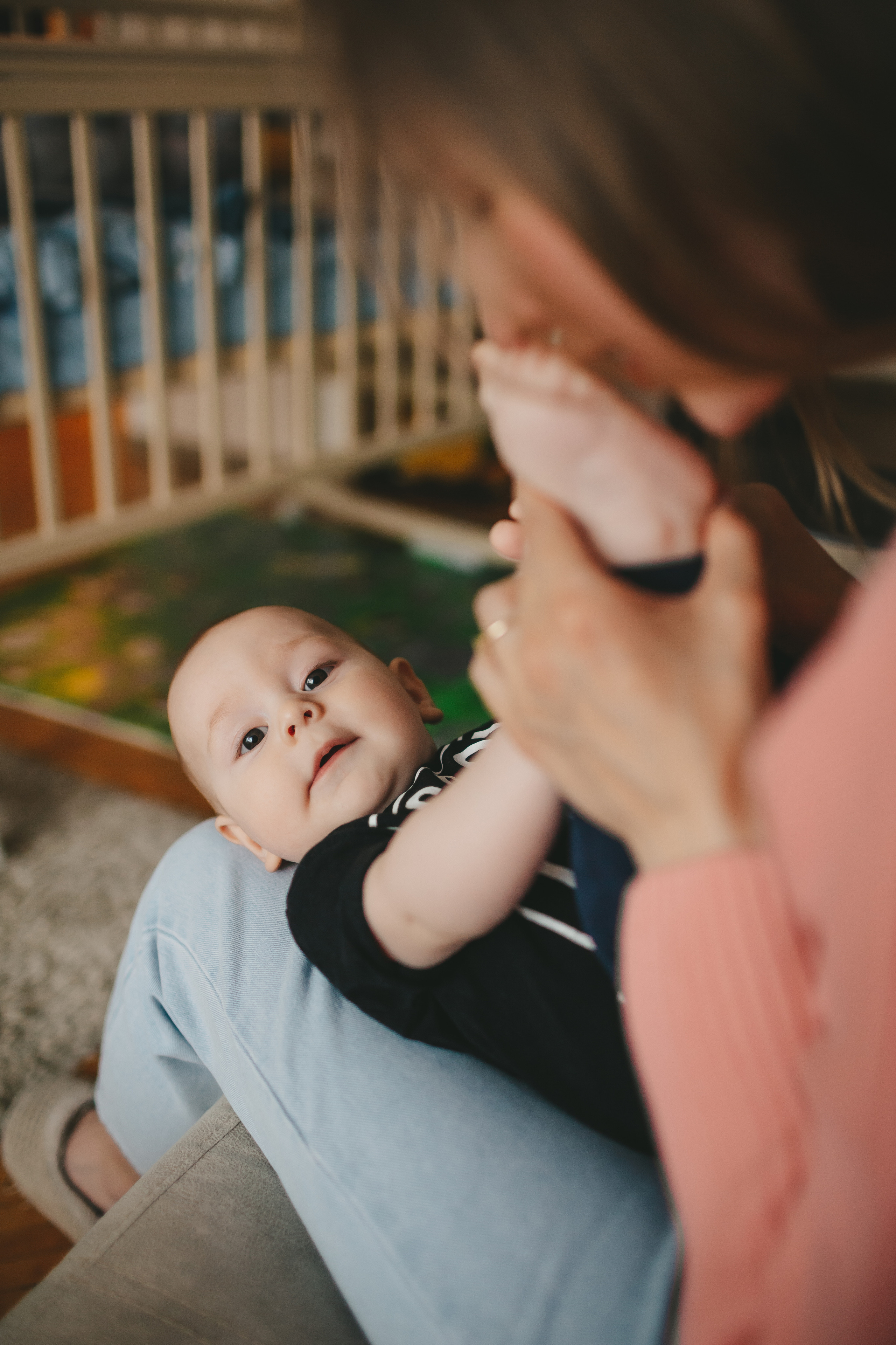 Настя и Вова (домашняя фотосессия). Семейный и детский фотограф и видеограф в Москве, Дрокина Наталья