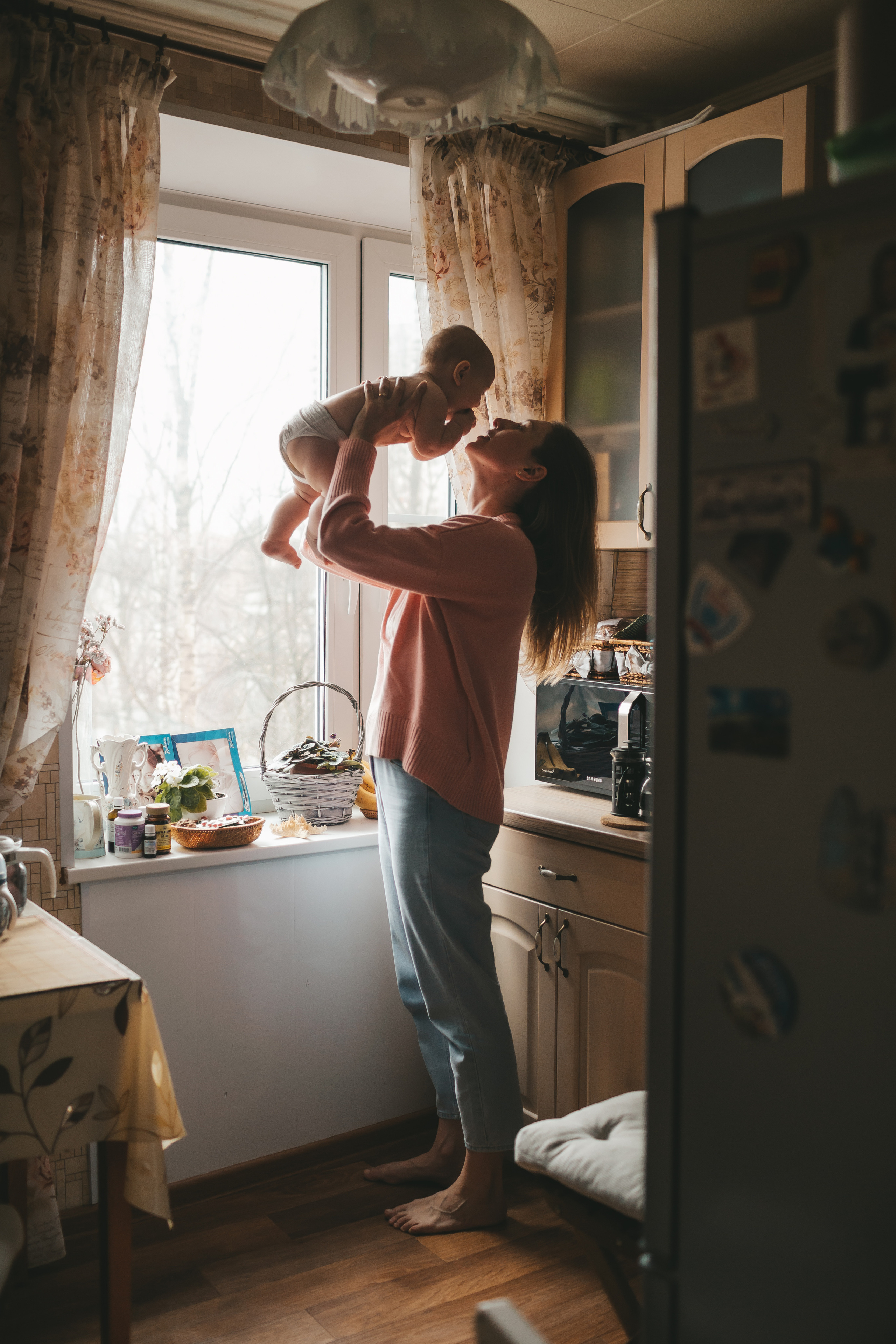 Настя и Вова (домашняя фотосессия). Семейный и детский фотограф и видеограф в Москве, Дрокина Наталья