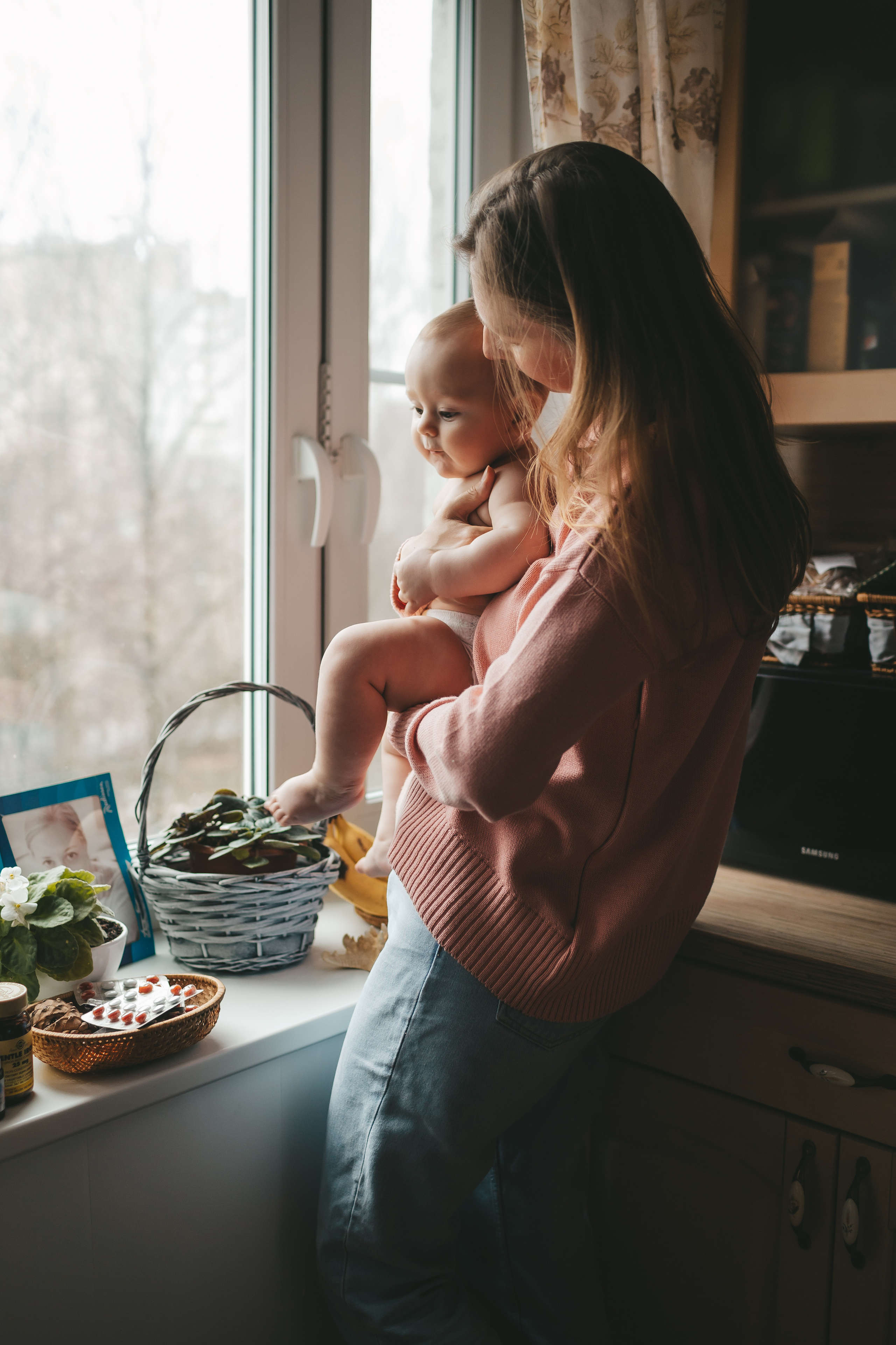 Настя и Вова (домашняя фотосессия). Семейный и детский фотограф и видеограф в Москве, Дрокина Наталья