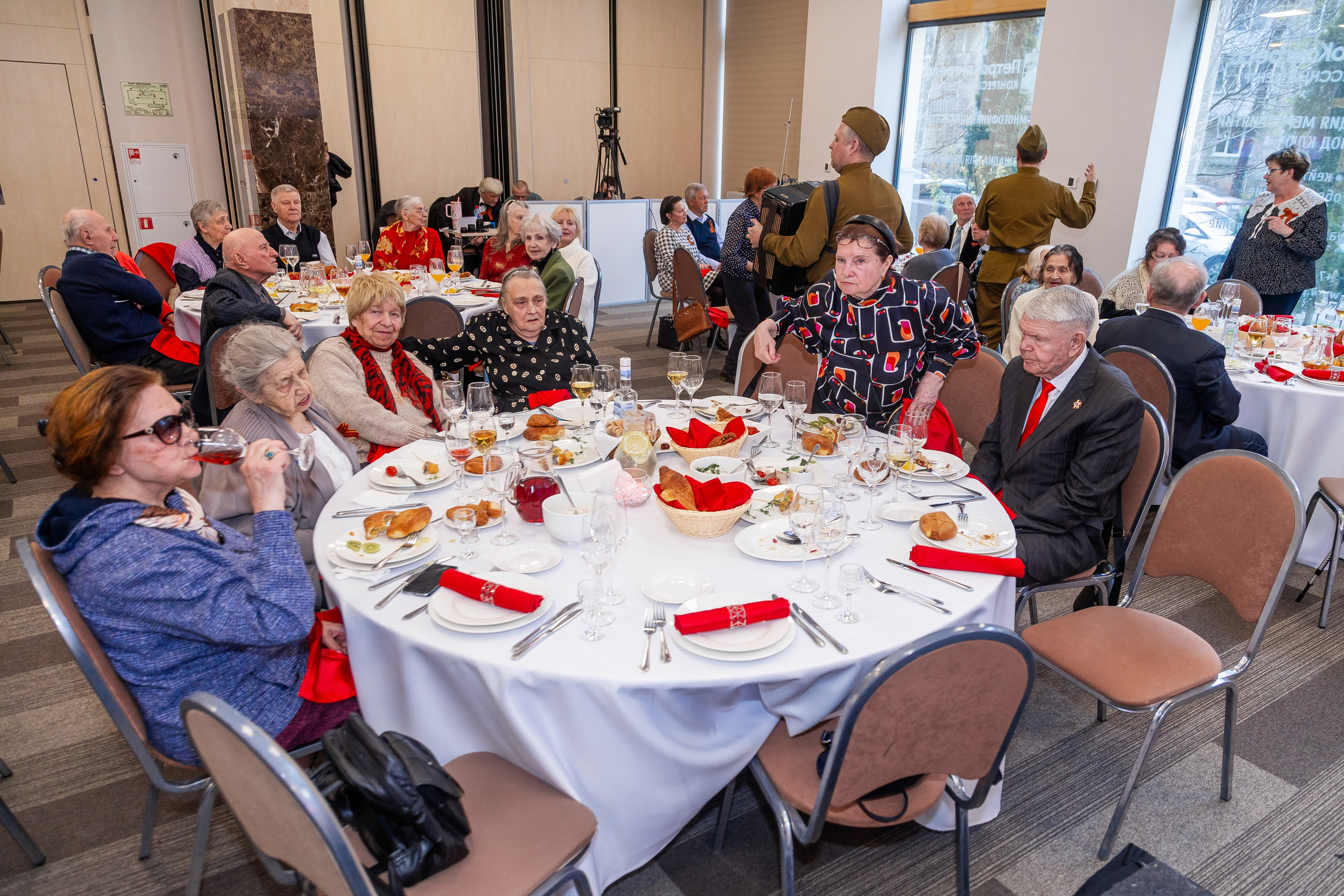 Конгрессный центр ПетроКонгресс 80 лет Великой Победе. Фотограф в Санкт-Петербурге Чумаков Семен