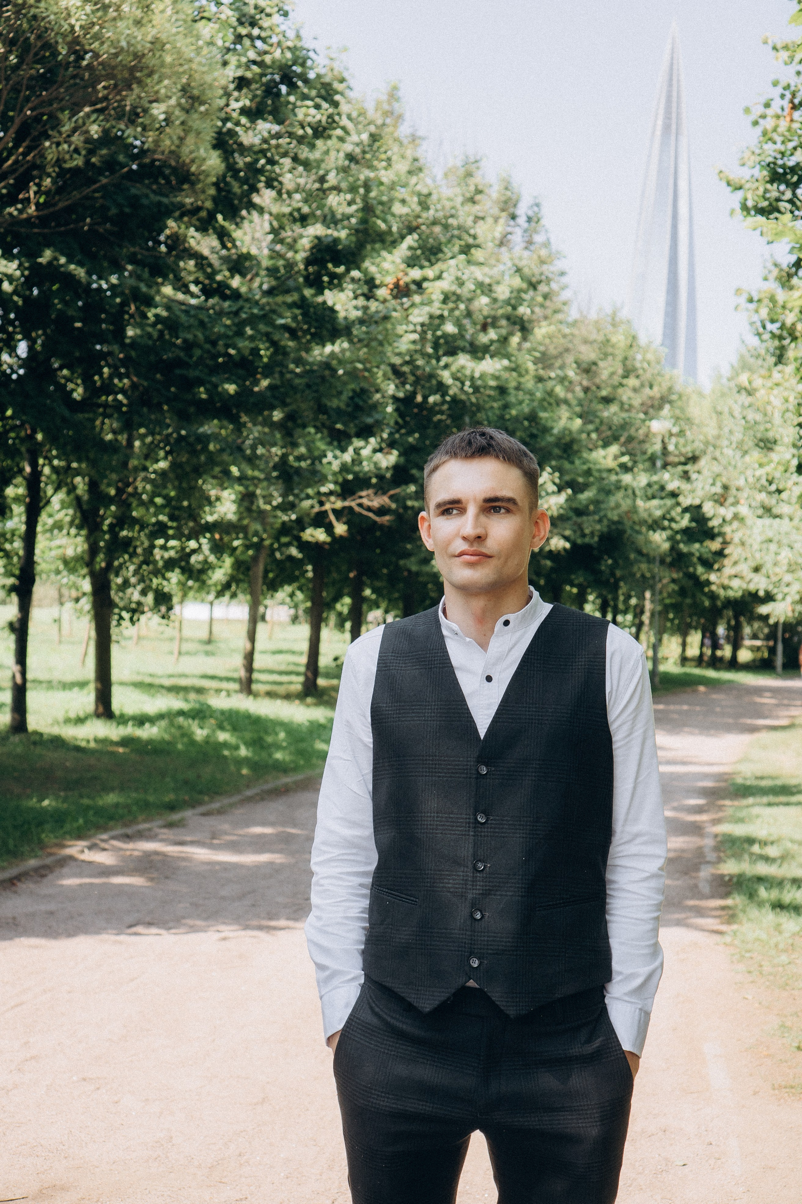 СВАДЕБНАЯ СЬЕМК В ПАРКЕ 300-ЛЕТИЯ. Профессиональный фотограф, Санкт-Петербург — Виктория Богомолова