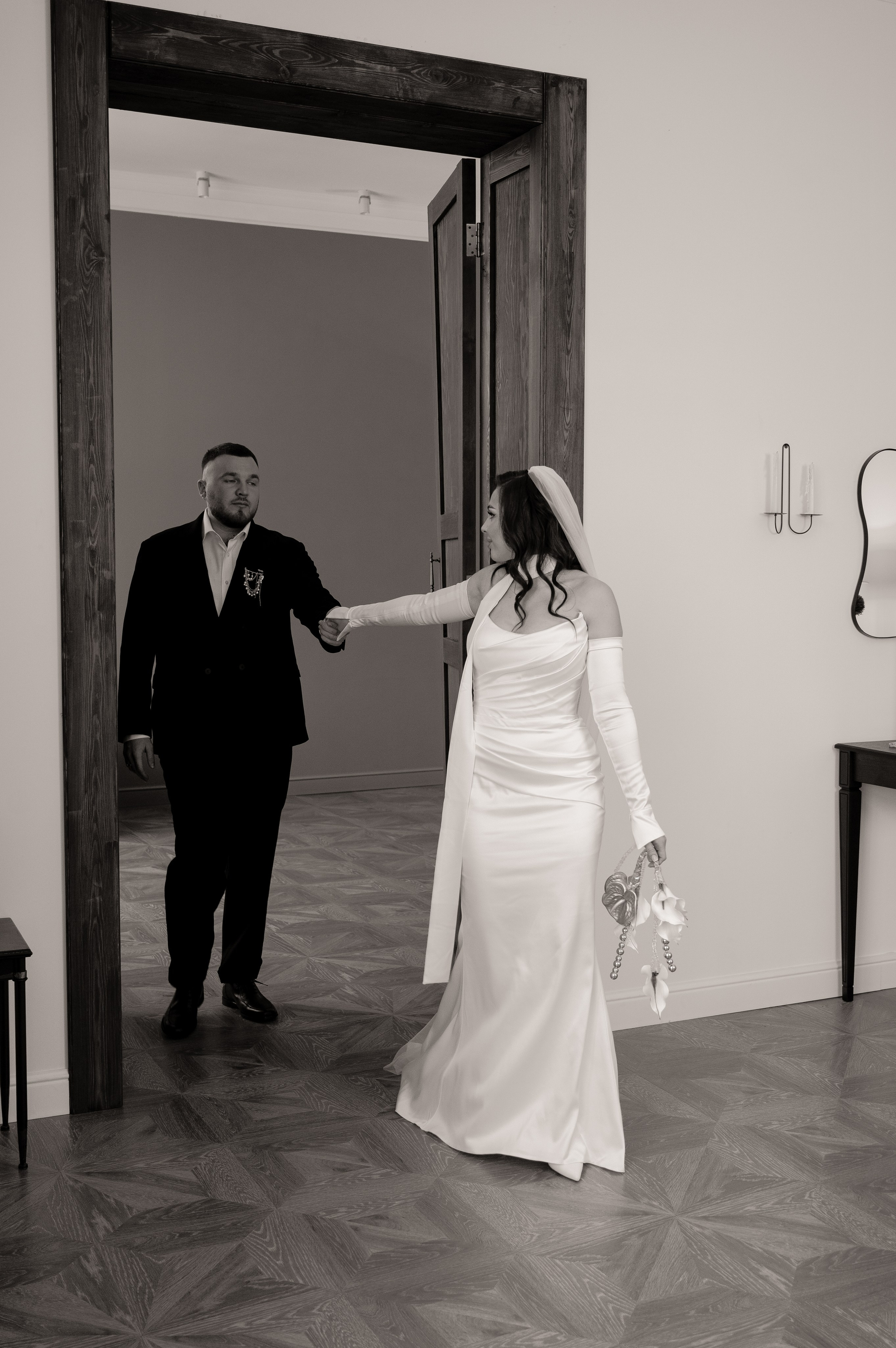 Свадебная фотосессия в студии. Свадебный и семейный фотограф в Краснодаре Алина Мельник