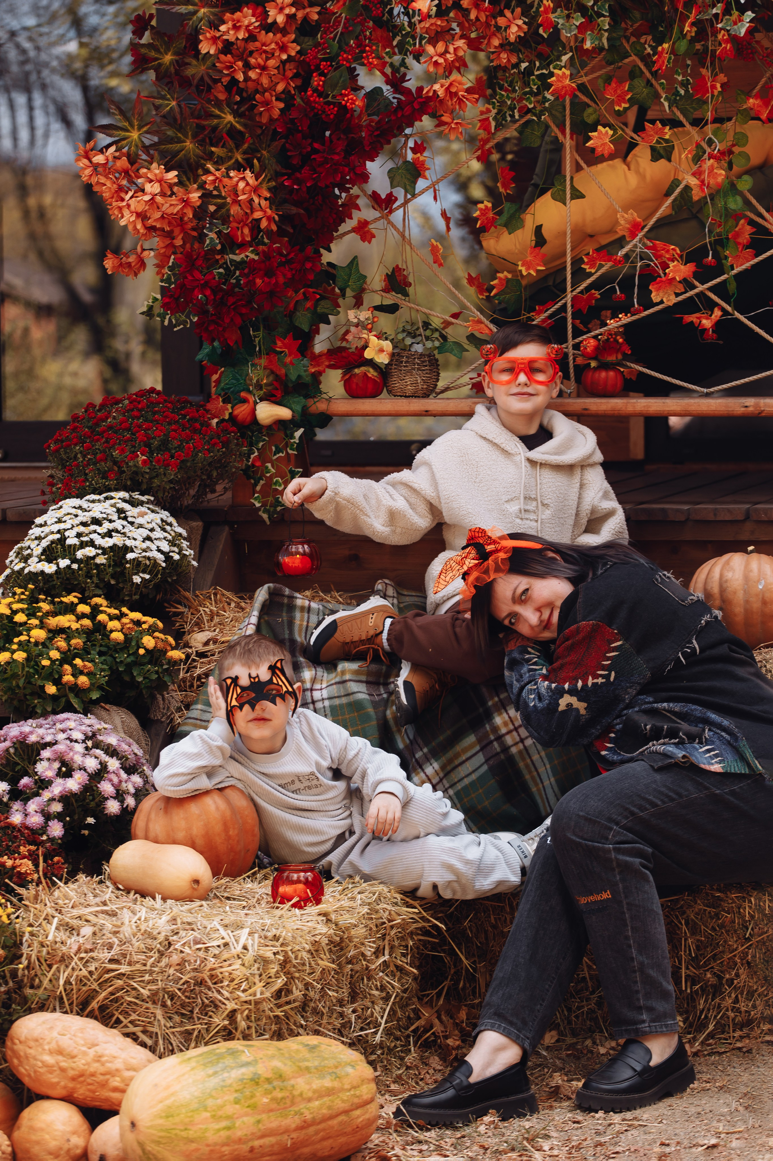 Семейная осенняя фотосессия. Свадебный и семейный фотограф в Краснодарском крае Мария Данилкина