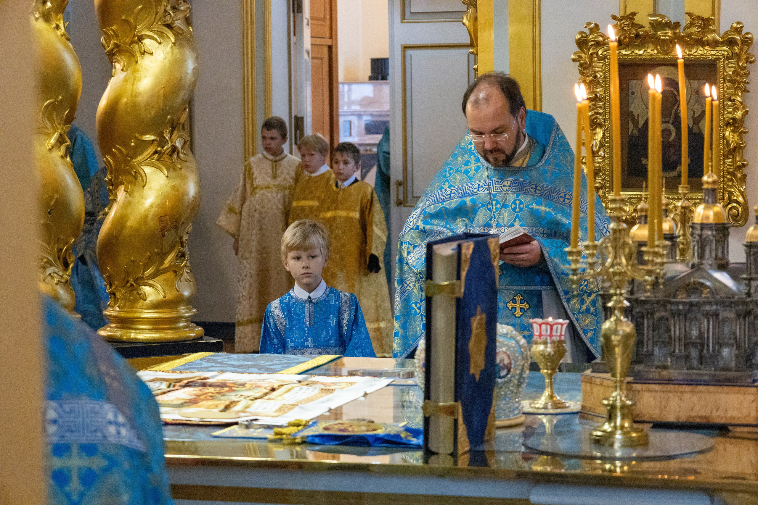РОЖДЕСТВО ПРЕСВЯТОЙ ВЛАДЫЧИЦЫ НАШЕЙ БОГОРОДИЦЫ И ПРИСНОДЕВЫ МАРИИ. НИКОЛО-БОГОЯВЛЕНСКИЙ МОРСКОЙ СОБОР