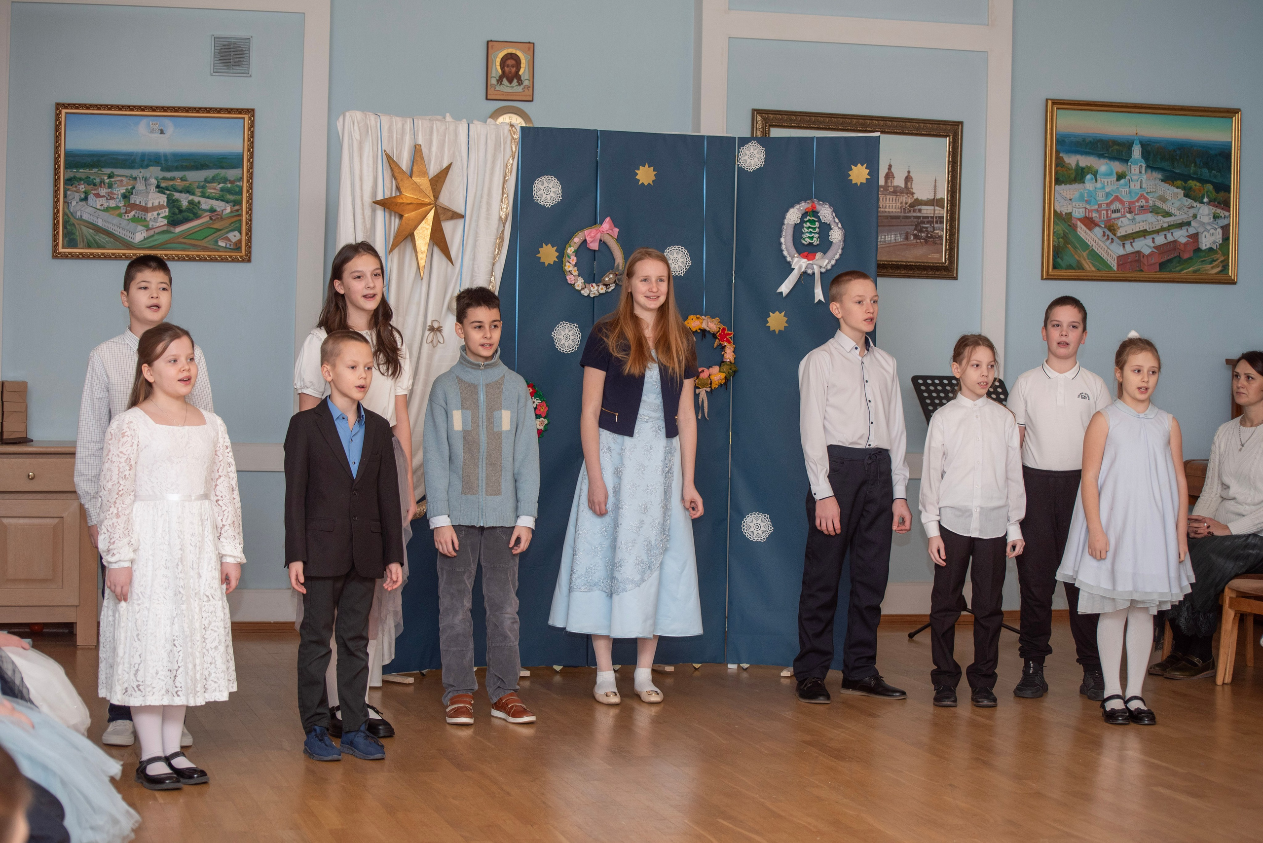 Праздник «Зимняя сказка». НИКОЛО-БОГОЯВЛЕНСКИЙ МОРСКОЙ СОБОР