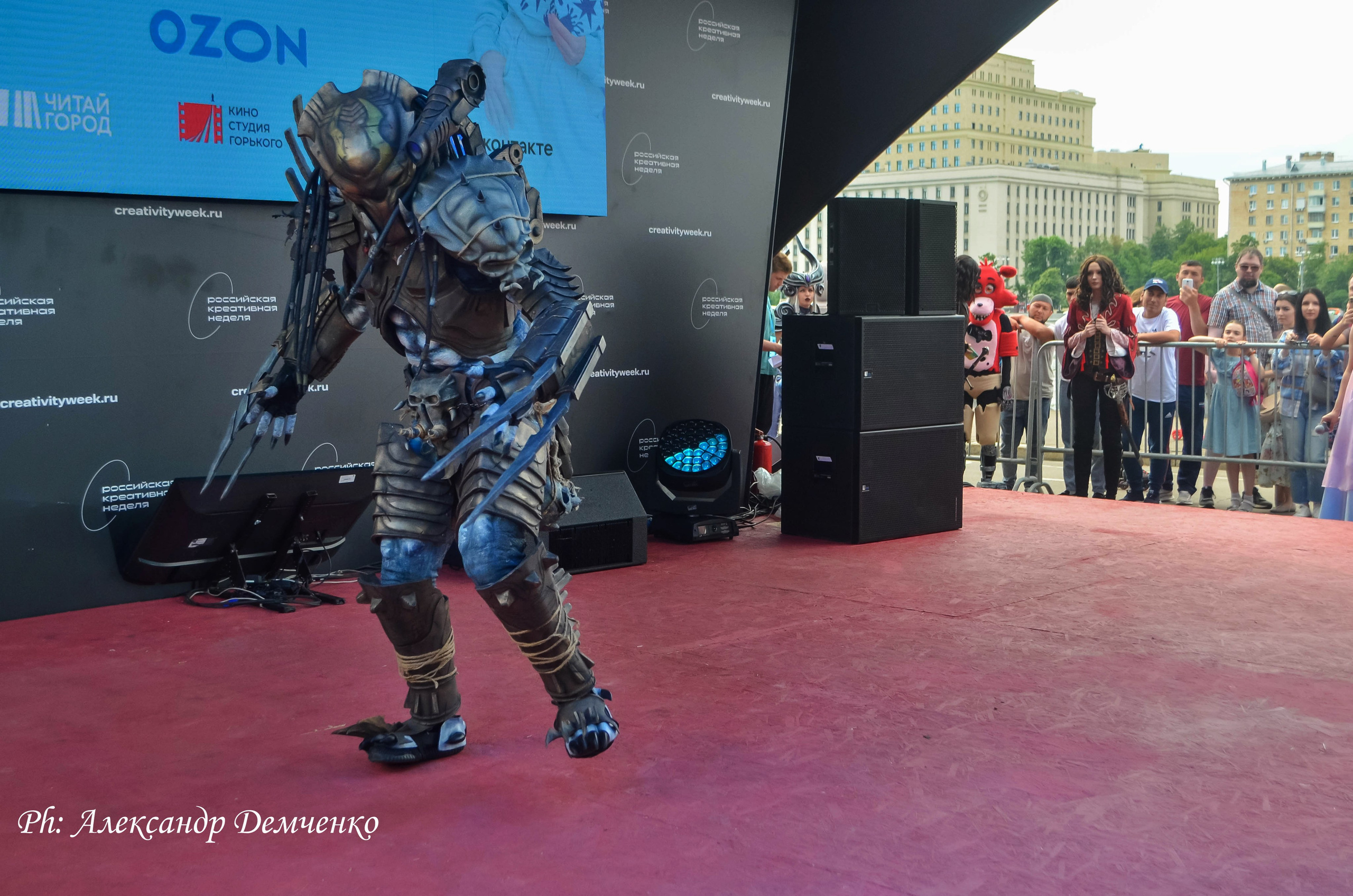 Фотосессия в Парке Горького на Лидеры молодого контента