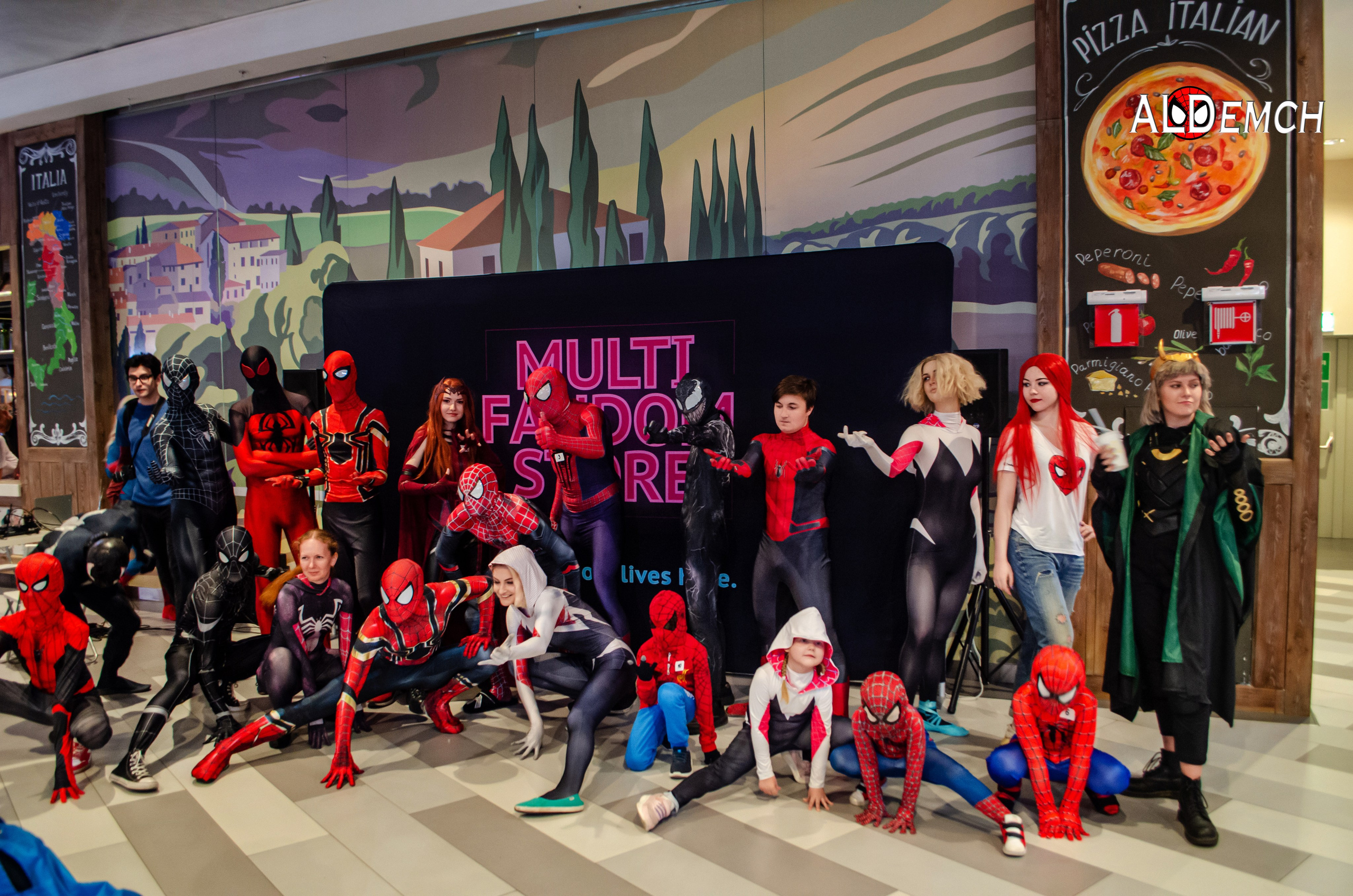 Фотосессия на Дне рождения Человека-Паука в Москве