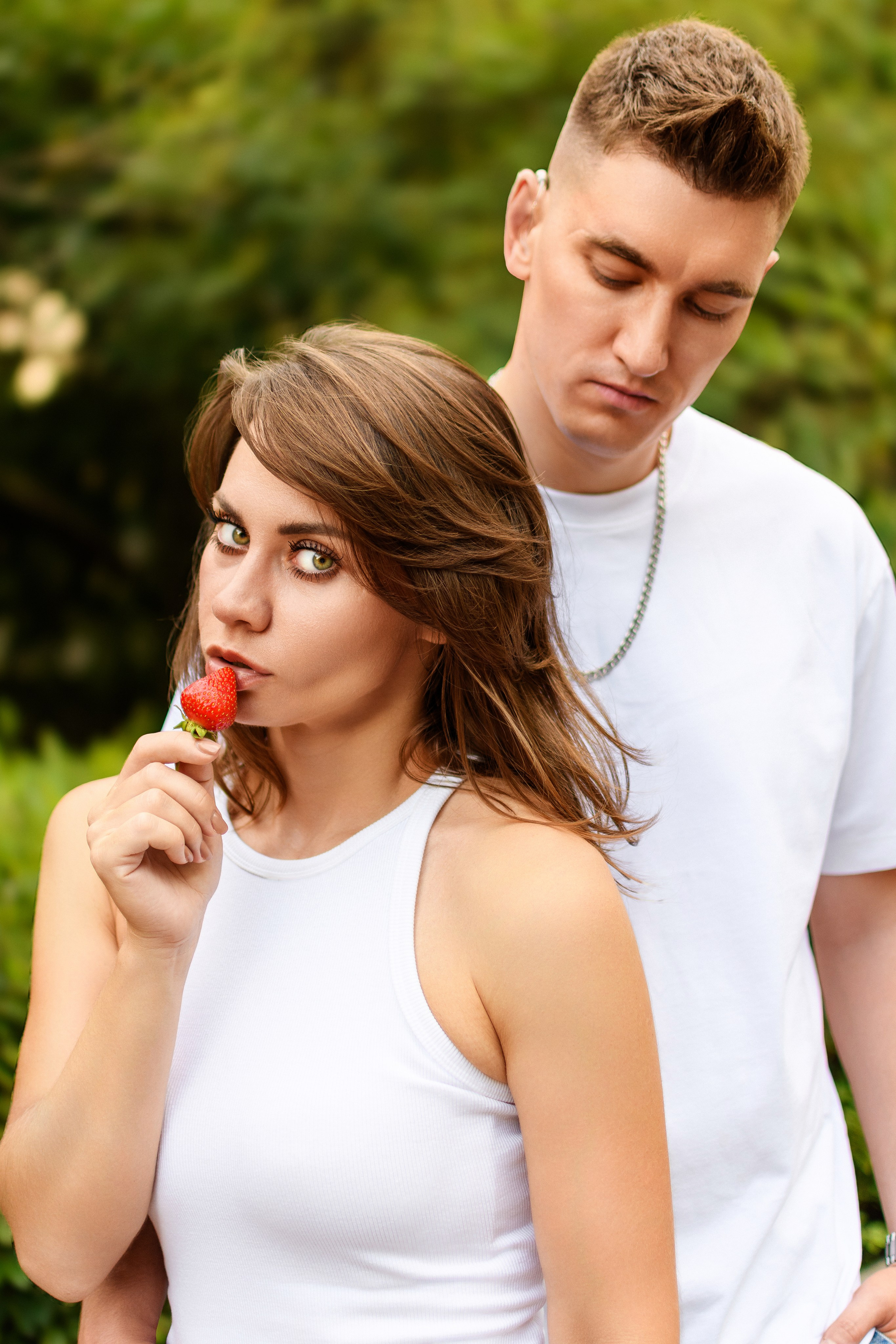 Романтическая фотосессия в Москве в Парке Горького