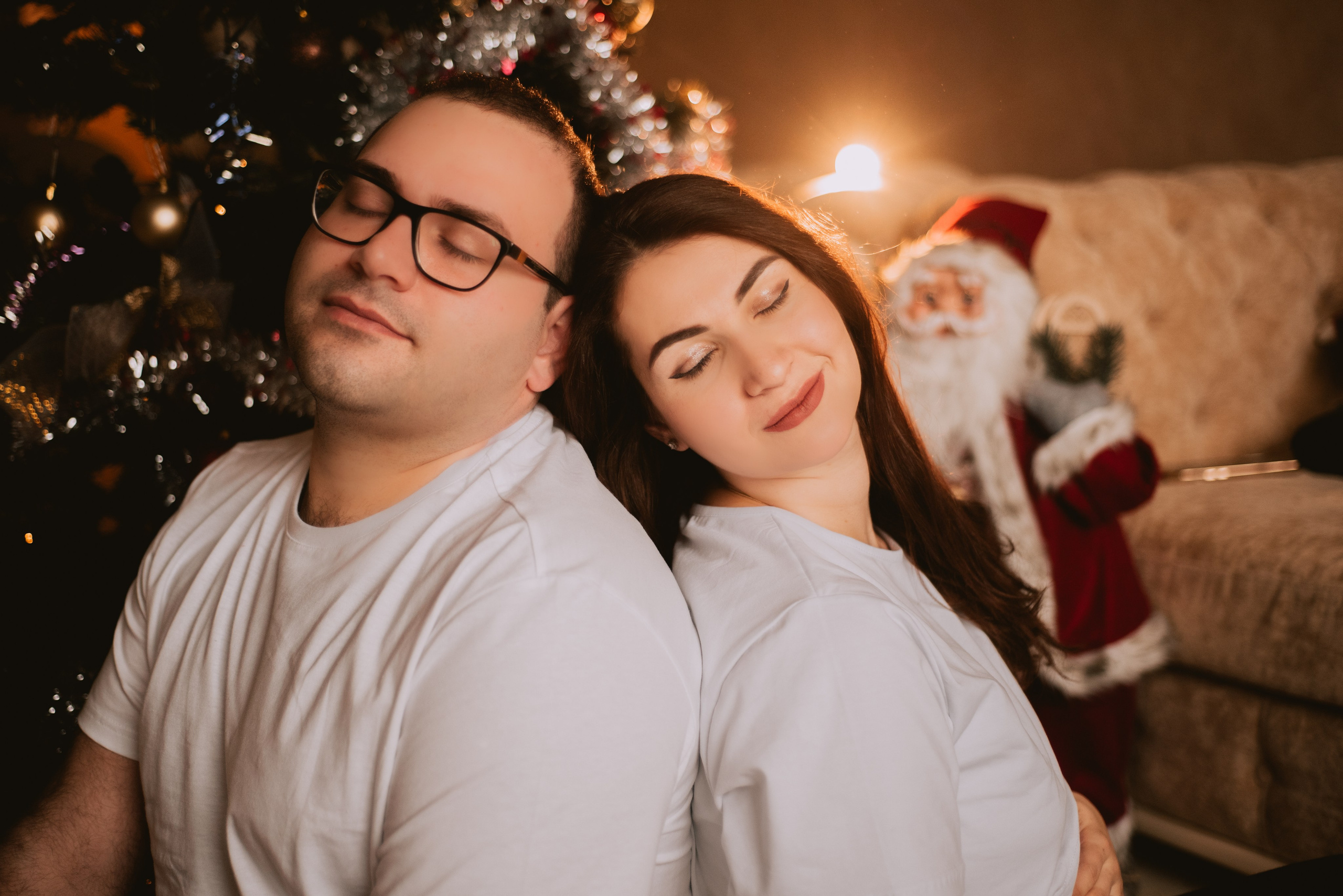 Новый год ДОМА. Семейный и женский фотограф Лоо Краснодар Сочи Энем Татьяна Трибурт