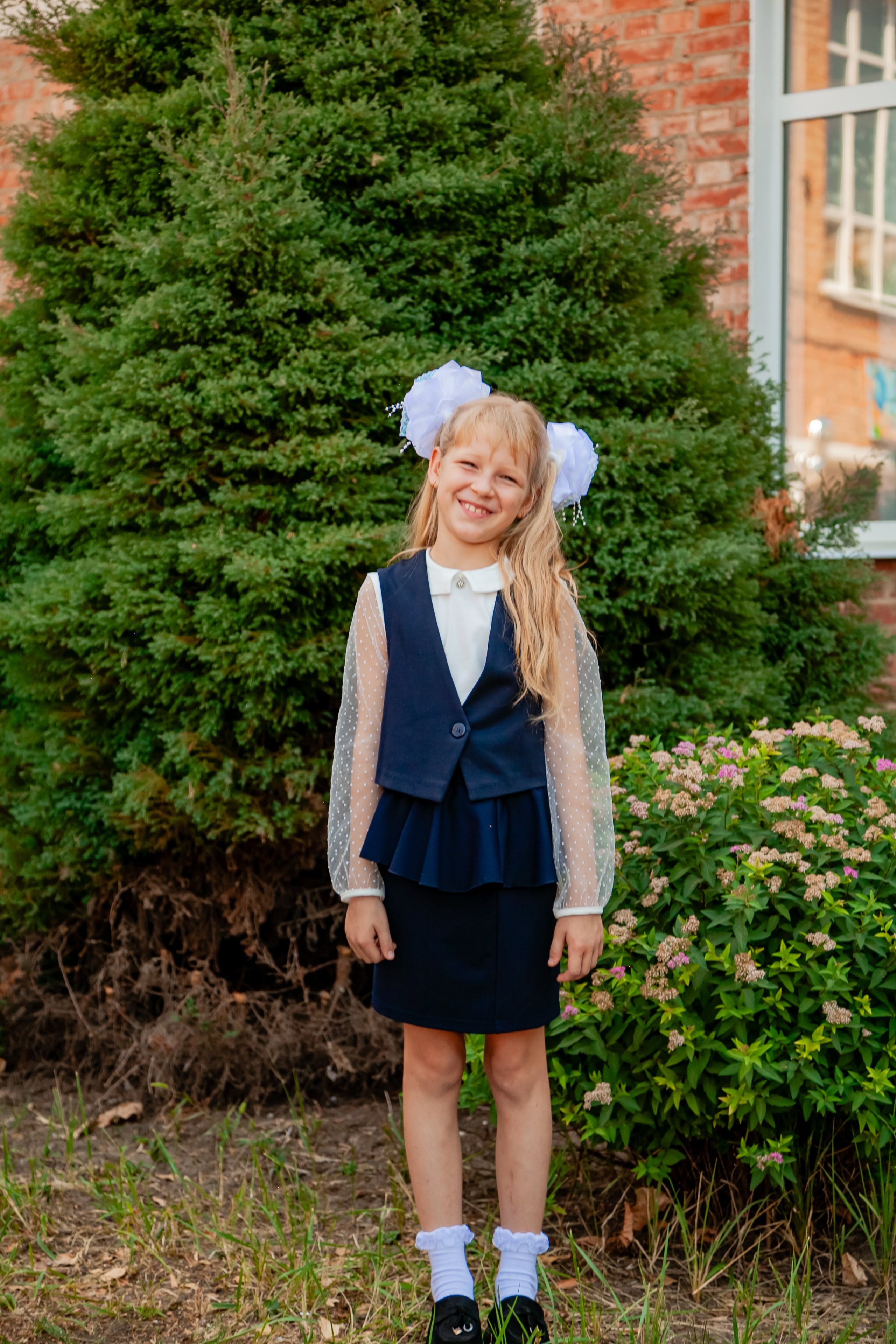 1 сентября линейка. Свадебный и семейный фотограф в Армавире