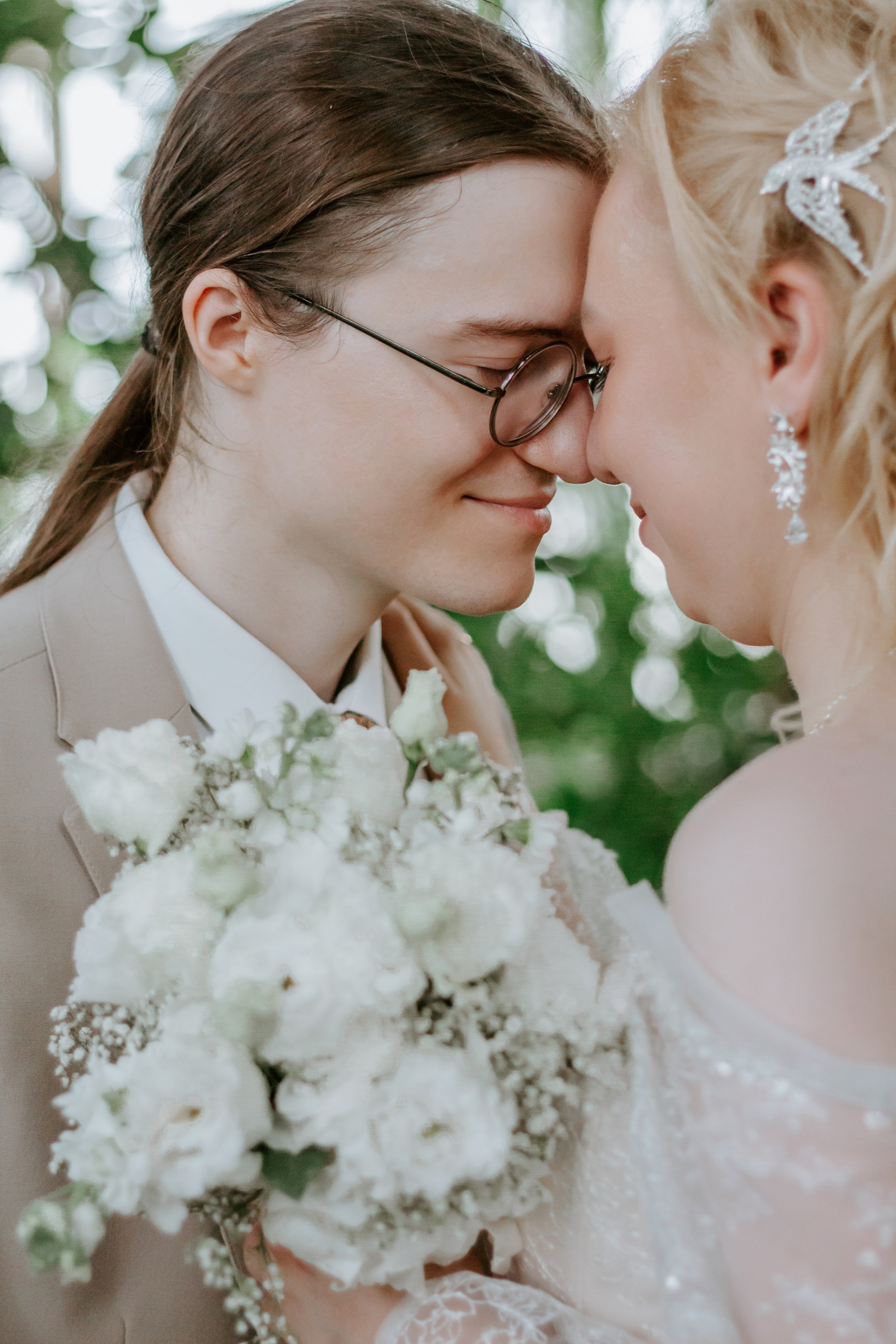 Свадебная фотосессия в оранжерее, Екатеринбург. Александр и Дарья. Фотограф в Екатеринбурге Пойгина Елена