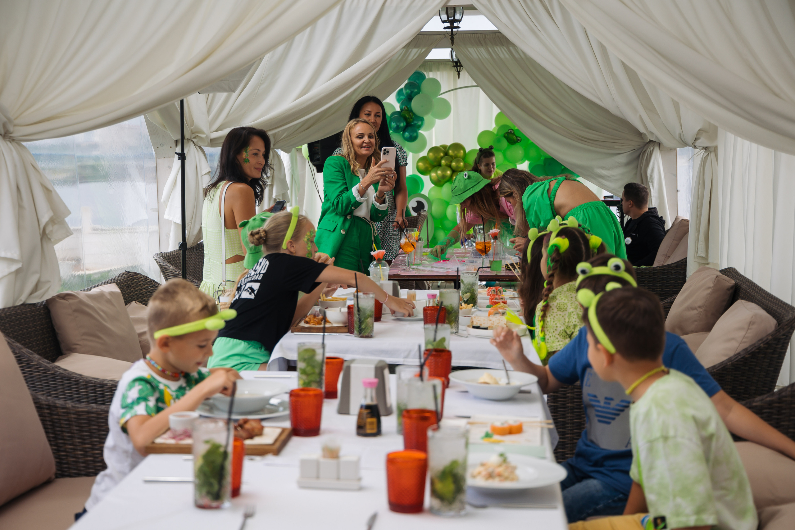 День Рождения 10 лет ресторан ЗИМА ЛЕТО