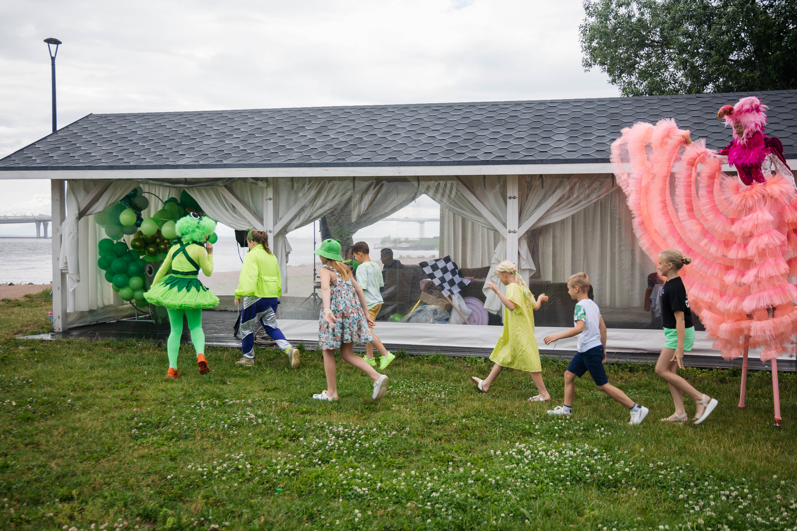 День Рождения 10 лет ресторан ЗИМА ЛЕТО