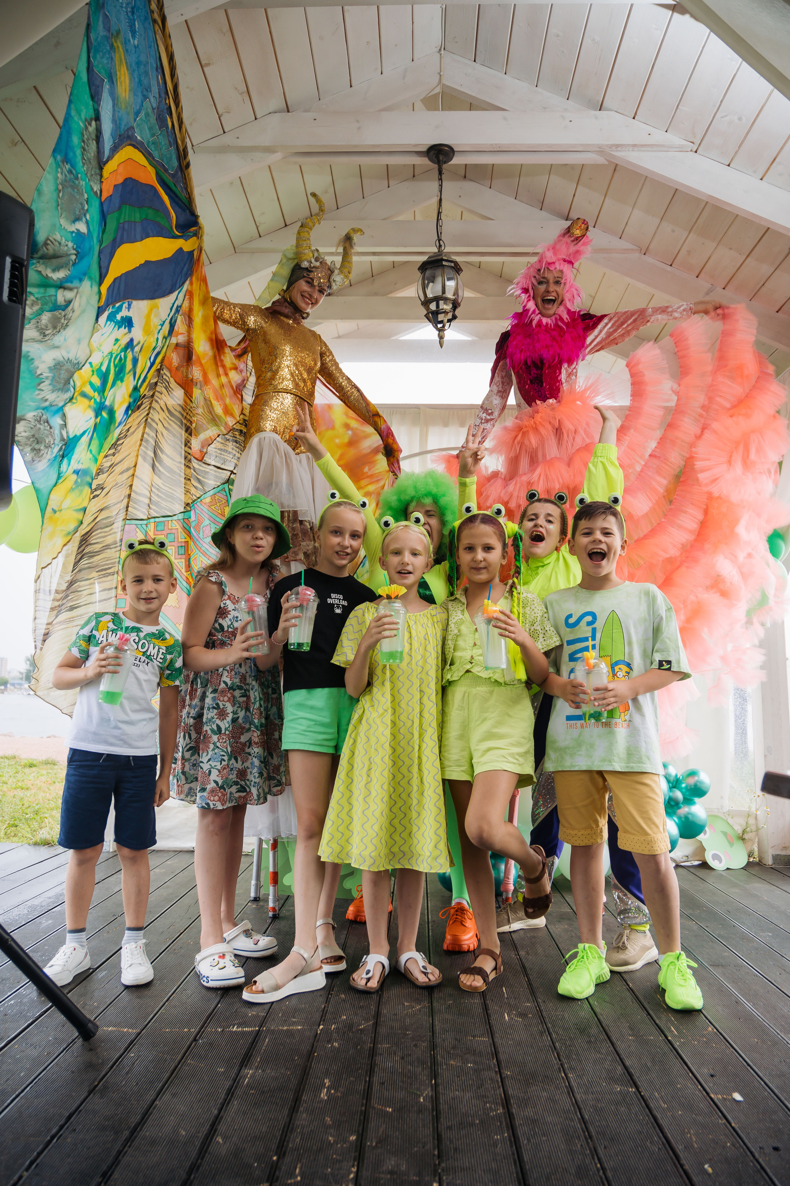 День Рождения 10 лет ресторан ЗИМА ЛЕТО