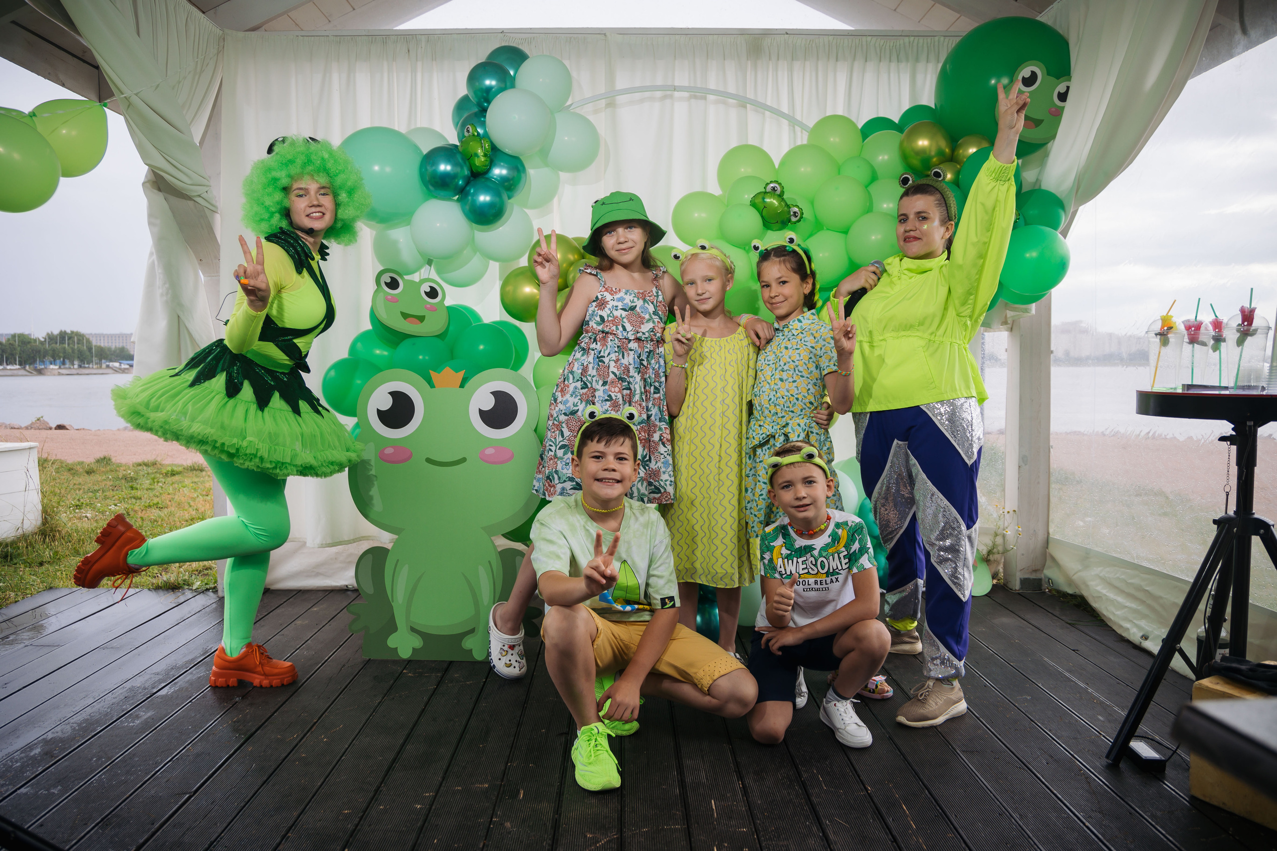 День Рождения 10 лет ресторан ЗИМА ЛЕТО