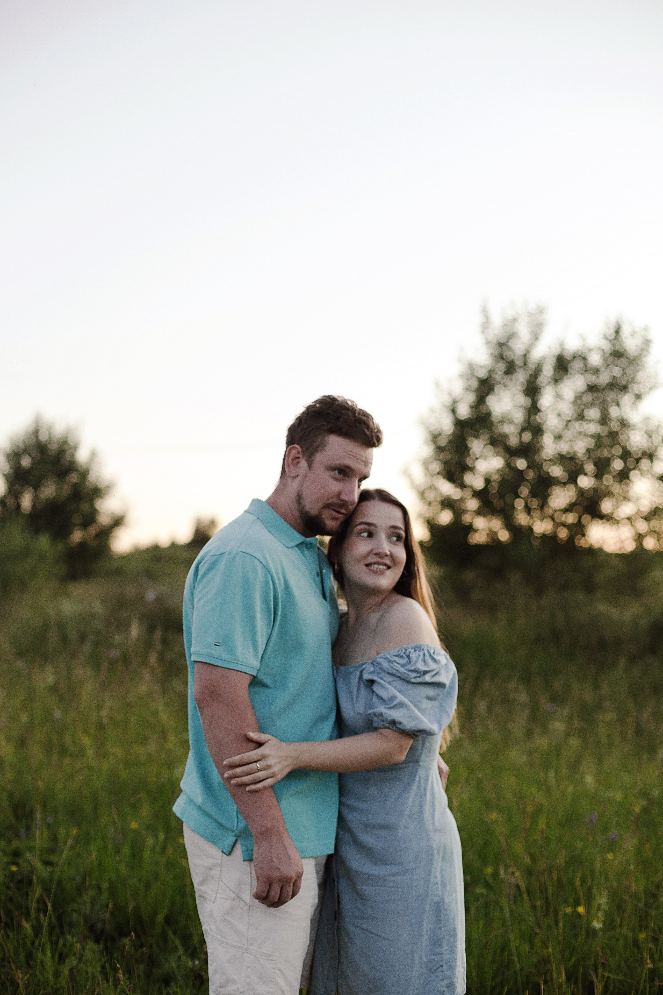 Колтушские высоты — Марина и Сергей. Портретный фотограф в Санкт-Петербурге Элина Ситникова