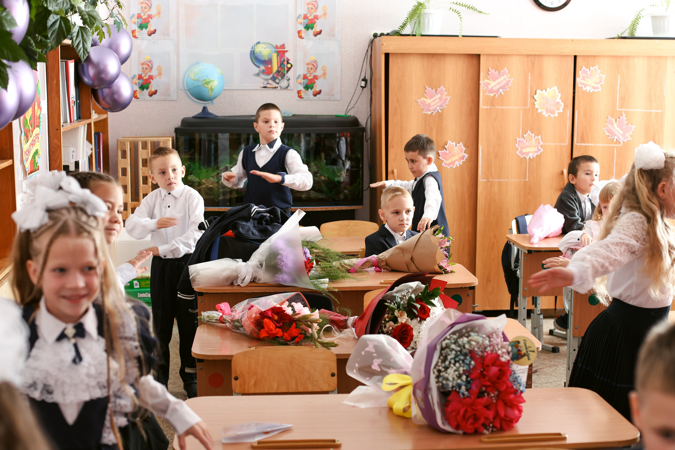 Первоклашки. Фотограф из Екатеринбурга Касаткина Екатерина