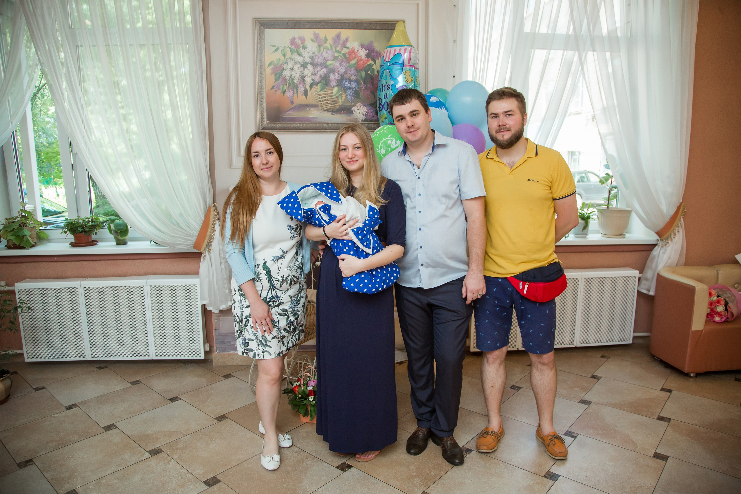 Выписка Владислава. Фотограф на Крещение, семейный фотограф в Москве