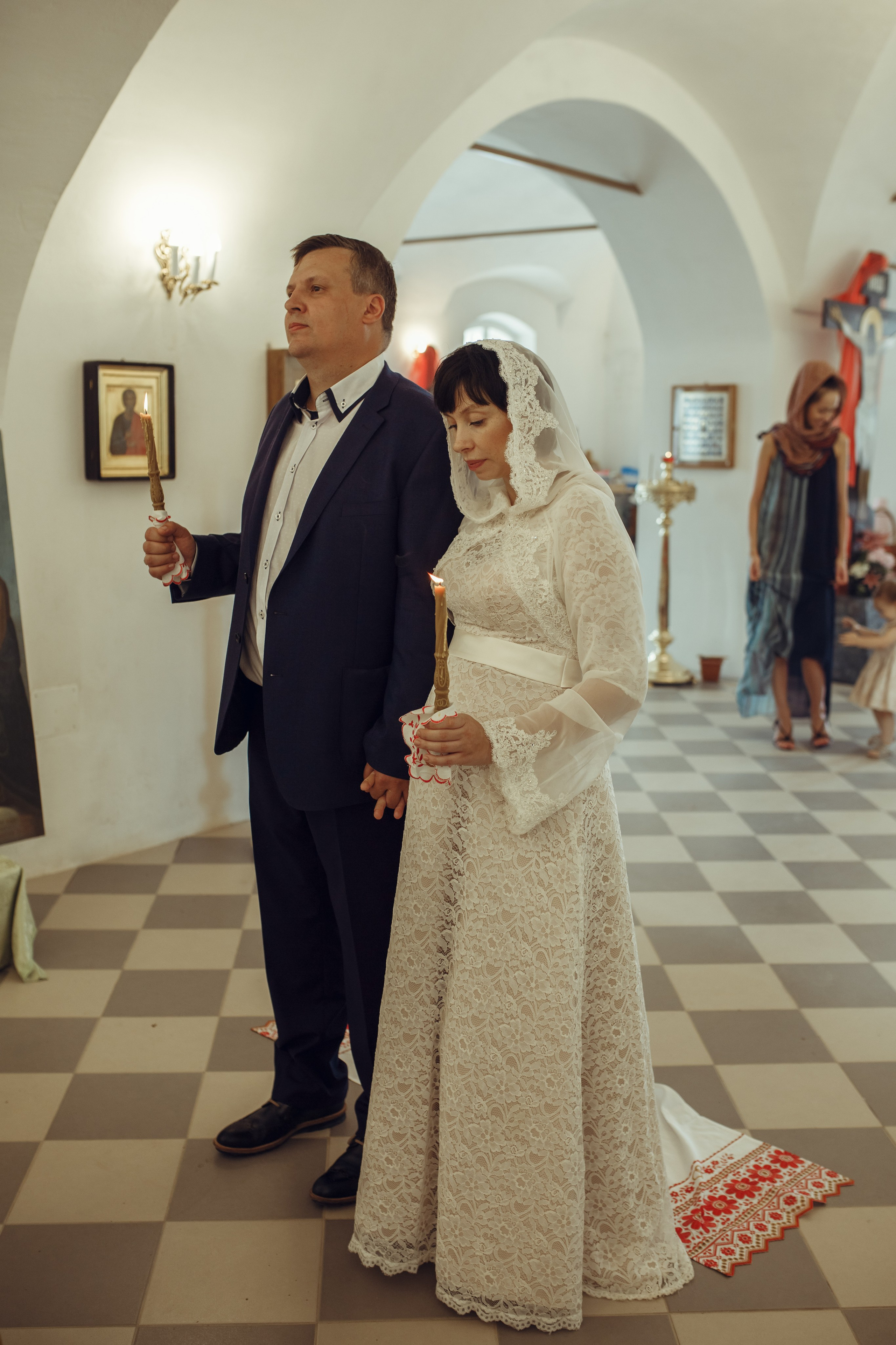 Венчание Оксаны и Дениса. Фотограф на Крещение, семейный фотограф в Москве