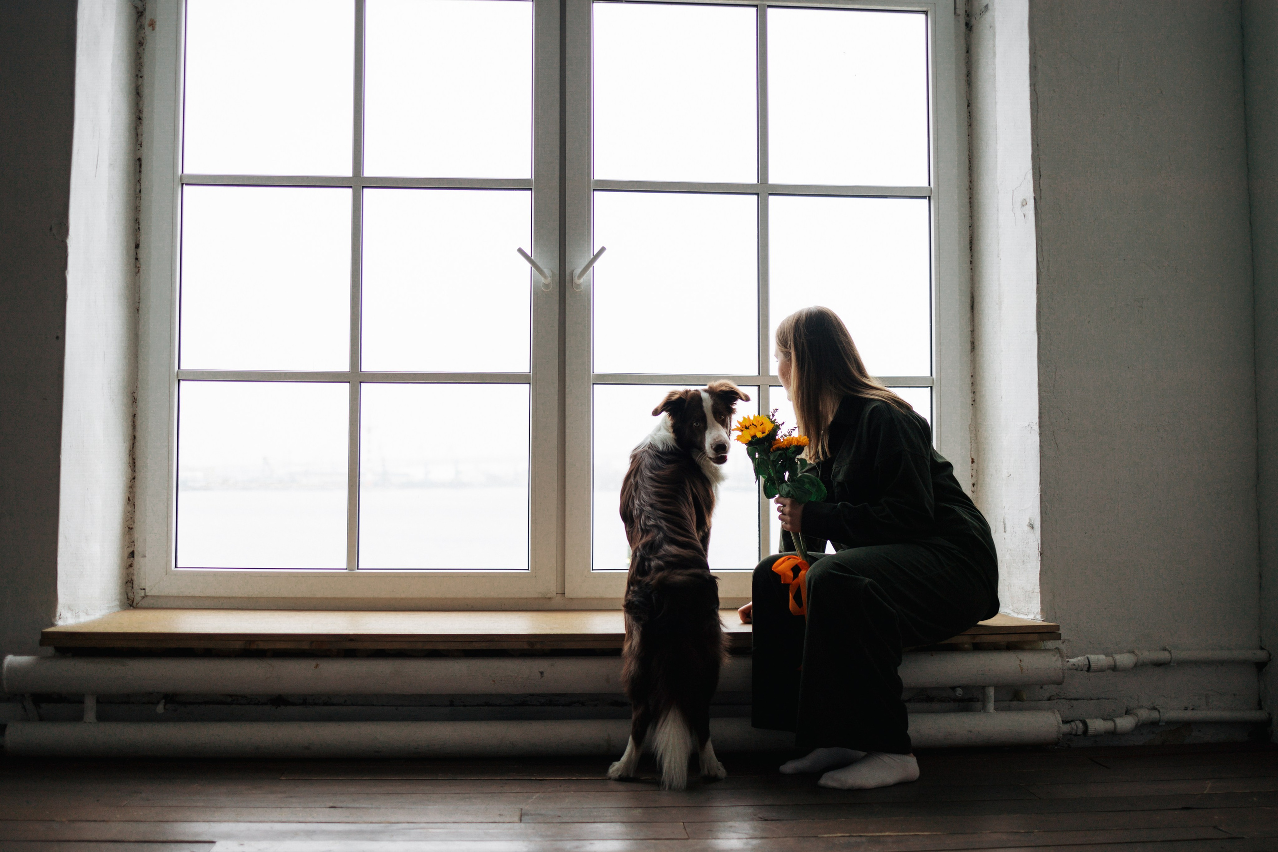 Настя и Симба. Фотограф — Анималист | Санкт-Петербург